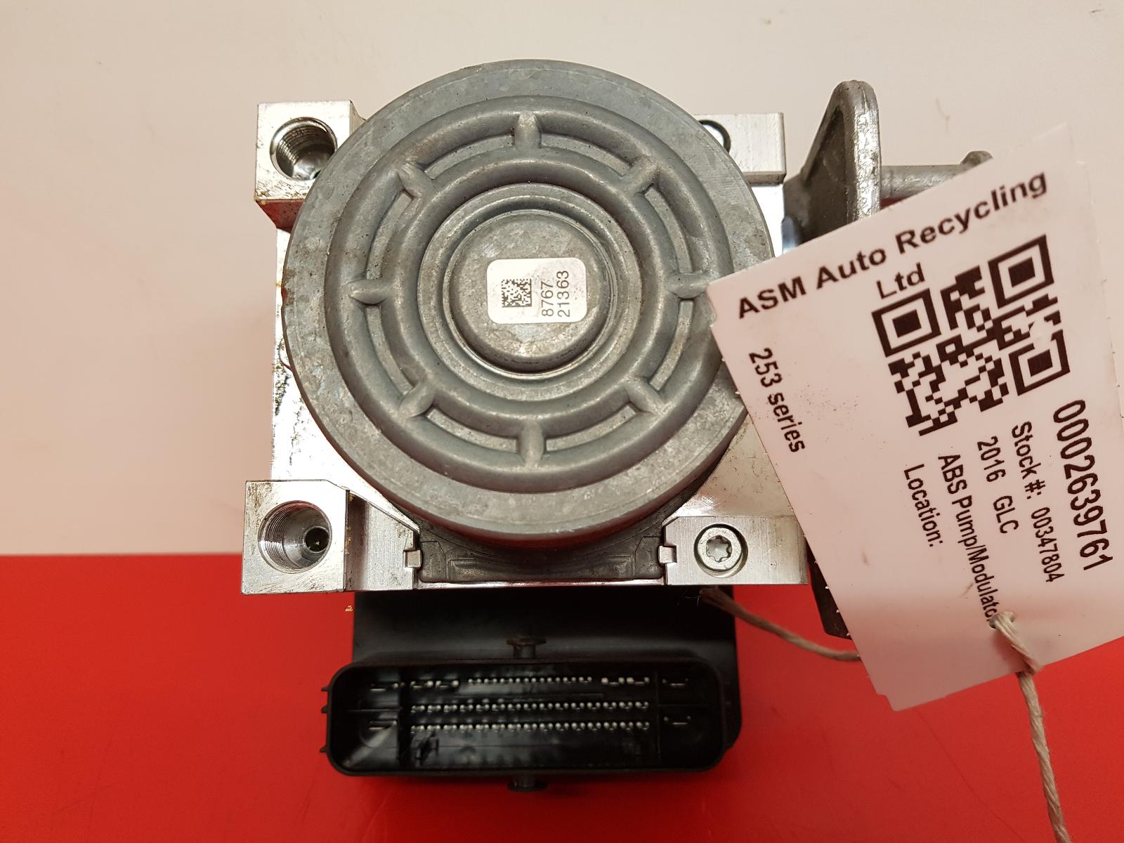 ABS Pump/Modulator Glc Mercedes 2016