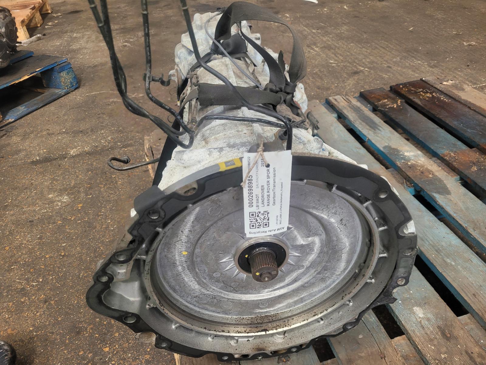 Gearbox Range Rover Sport Land Rover 2018