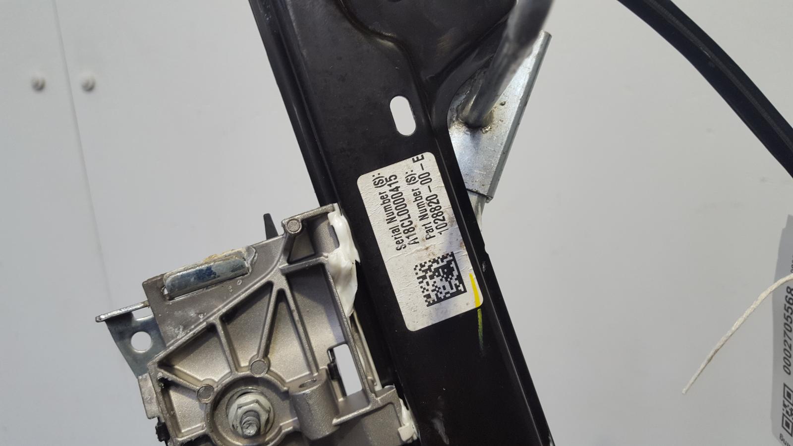 LR Window Regulator Model X Tesla 2018