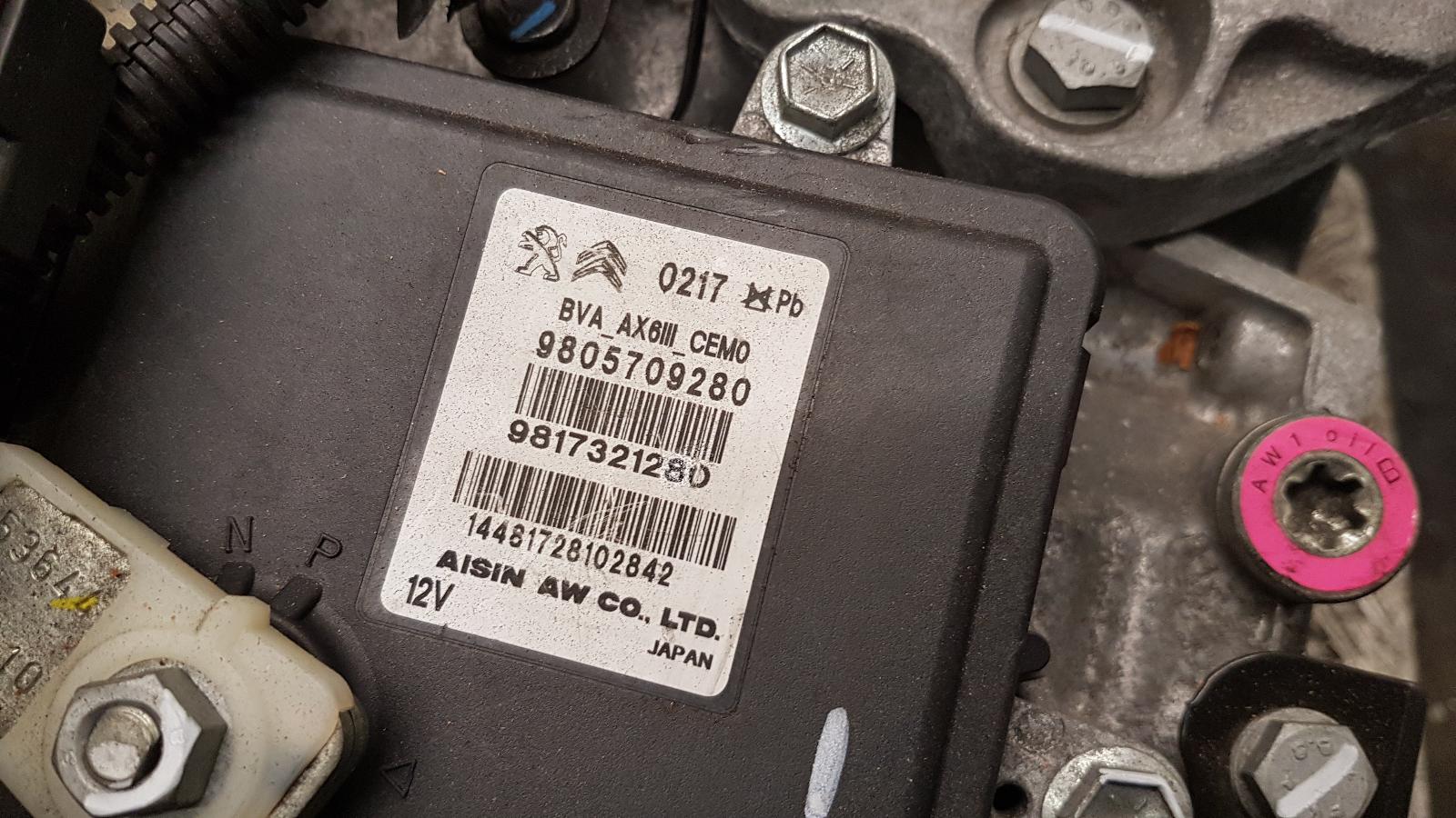 Gearbox 3008 Peugeot 2017