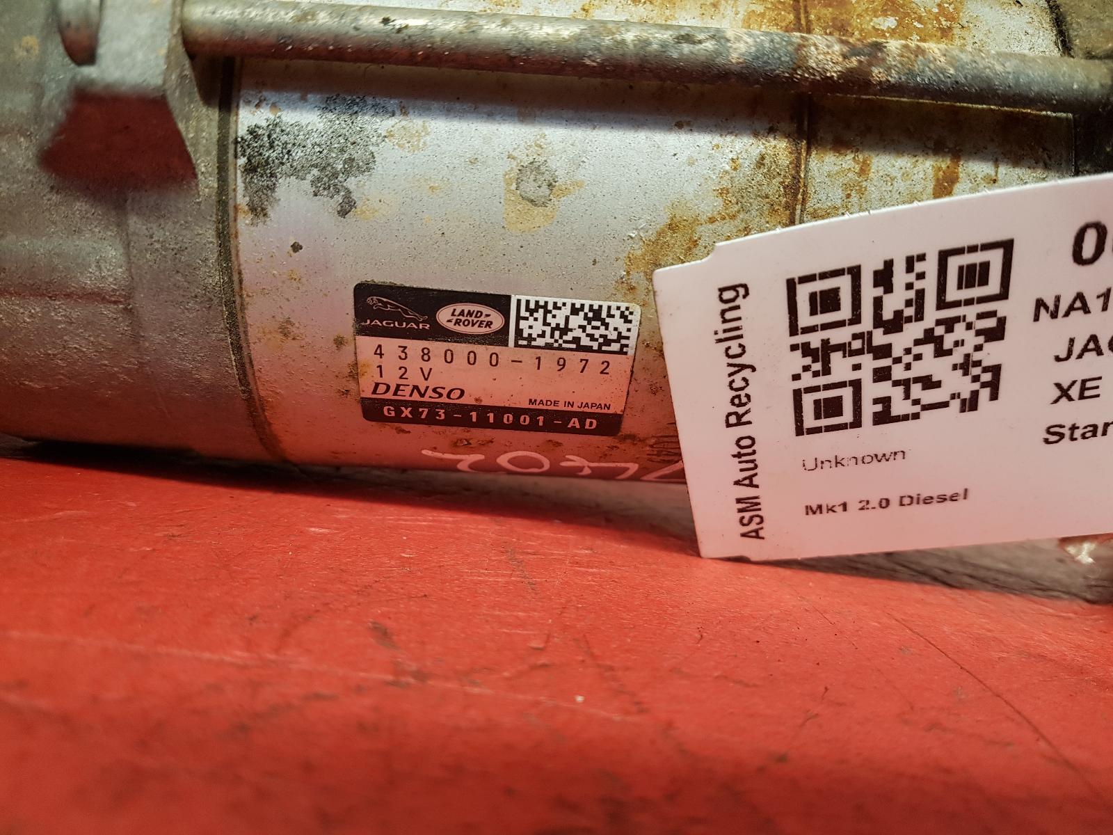 Starter Motor Xe Jaguar 2017 