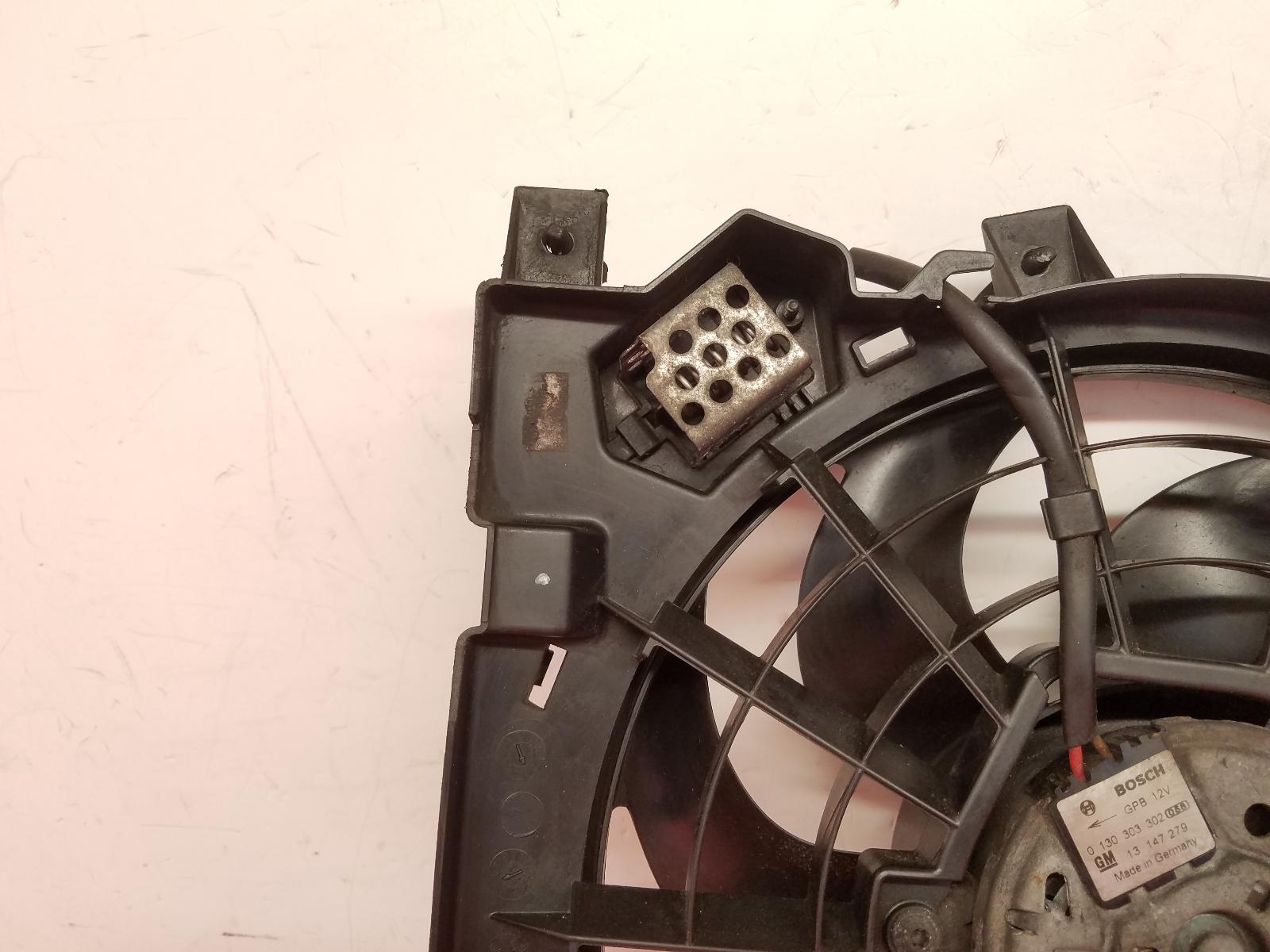 Engine Cooling Motor Zafira Vauxhall 2011