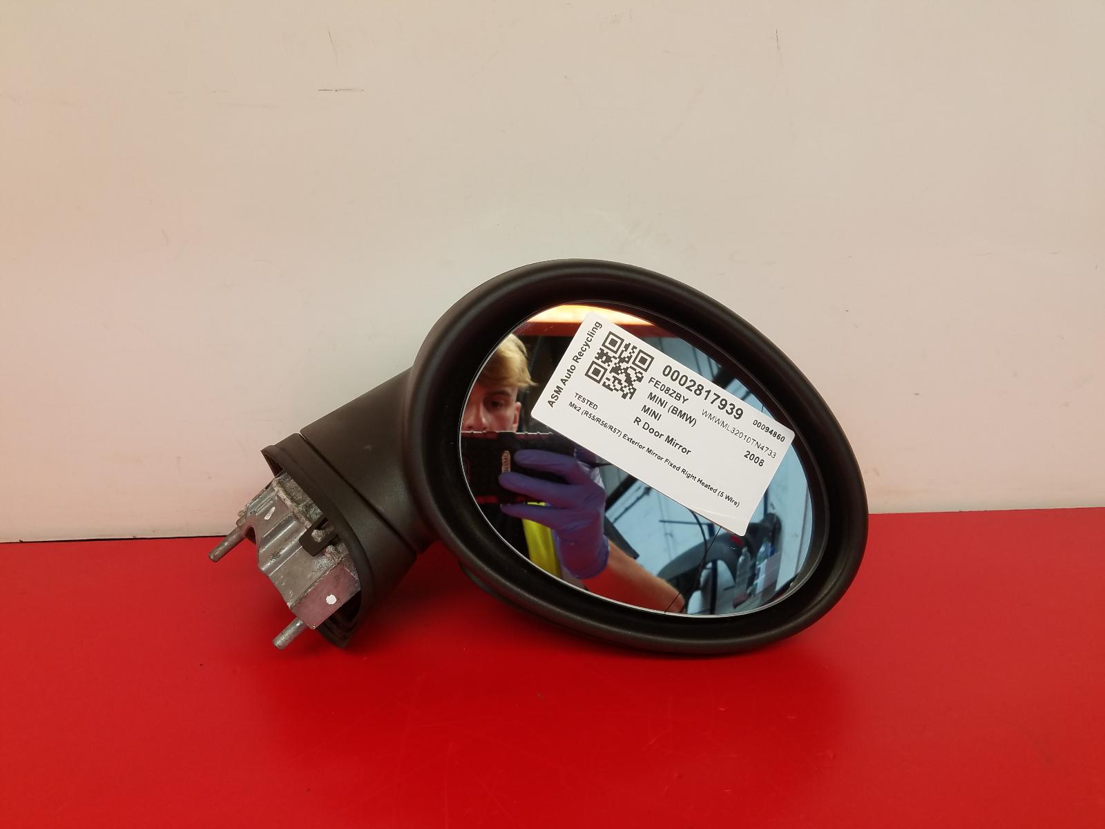 R Door Mirror Mini Mini (bmw) 2008 