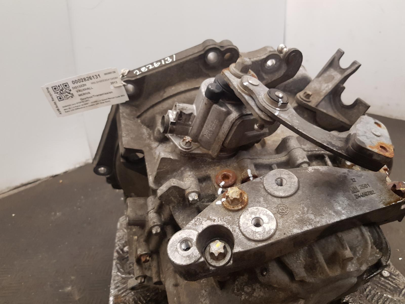Gearbox Meriva Vauxhall 2013