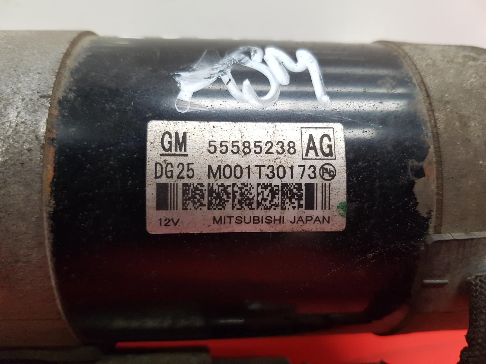 View Auto part Starter Motor Vauxhall Zafira 2013