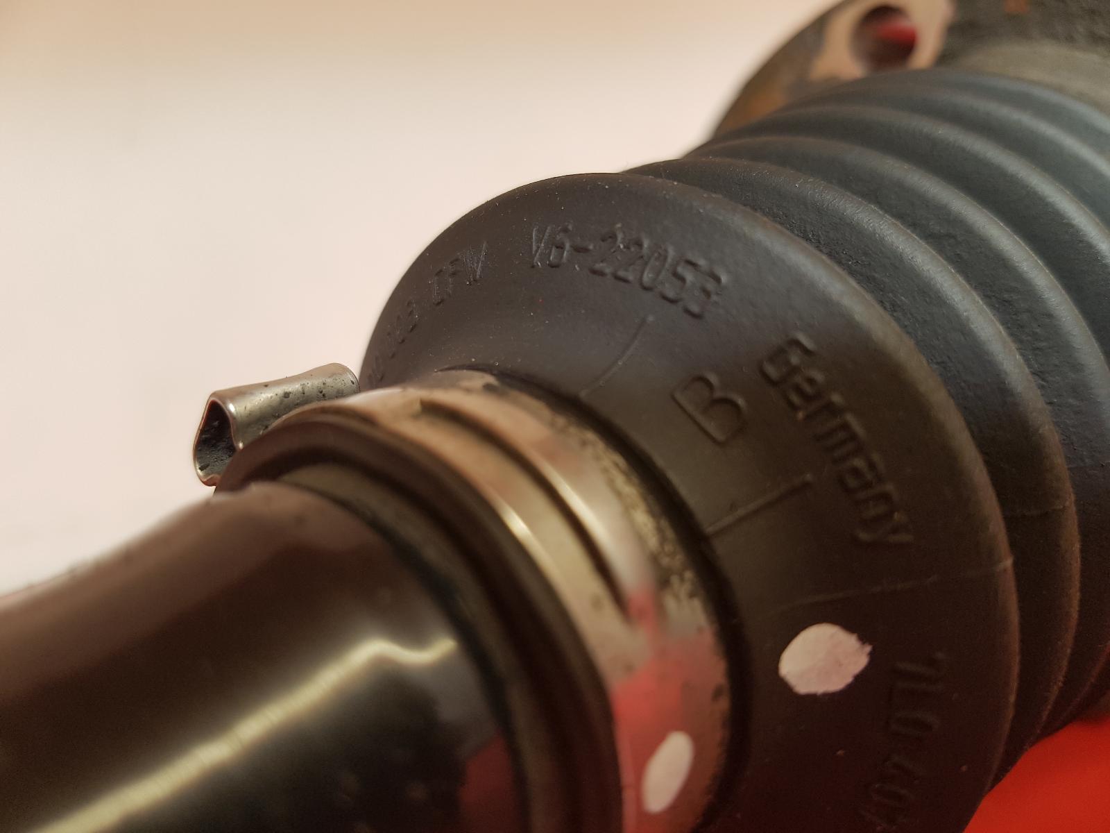 Left Driveshaft Q7 Audi 2010 