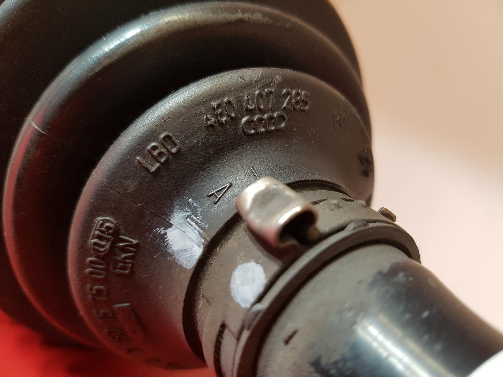 Left Driveshaft Q7 Audi 2010 