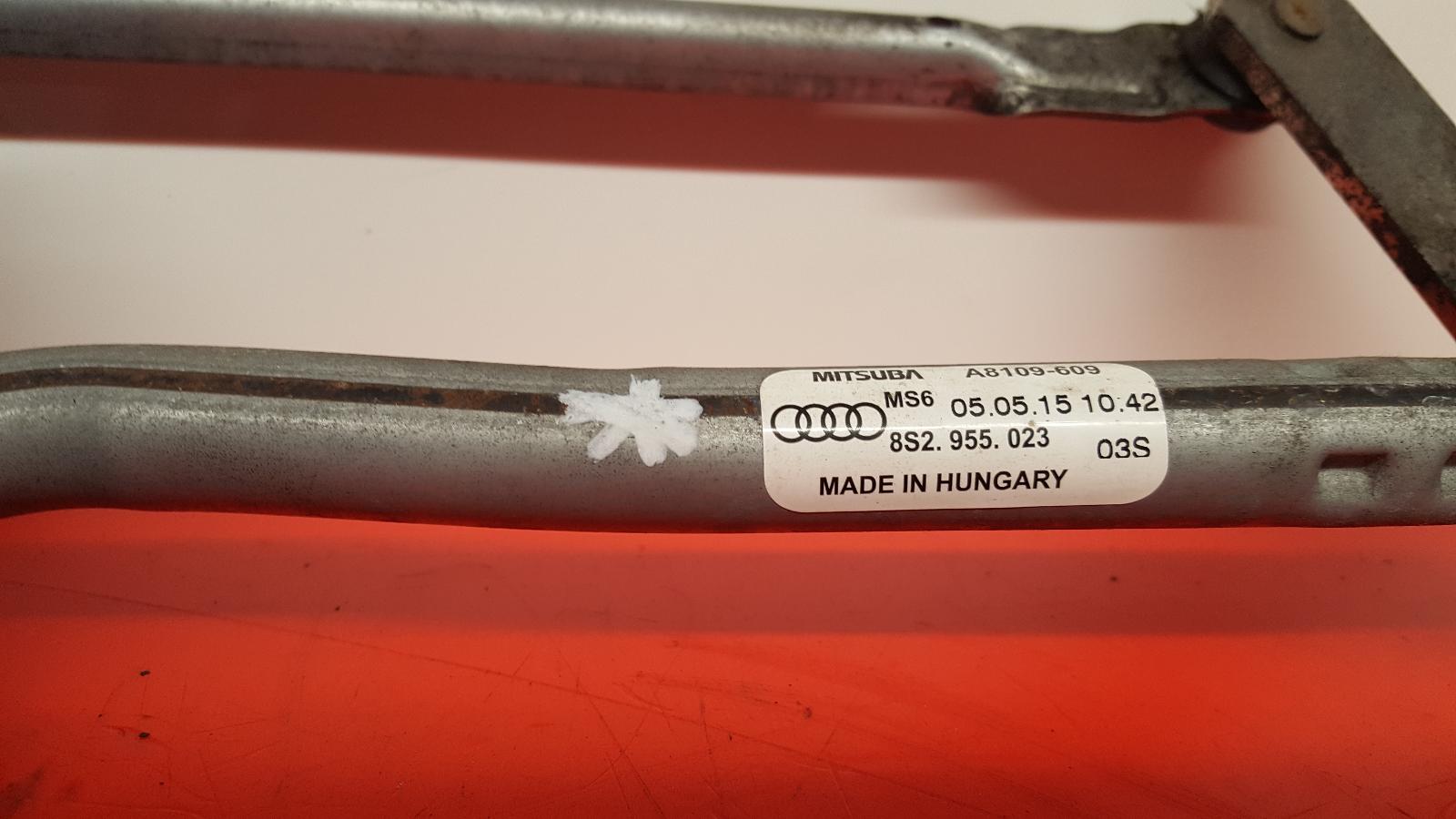 Wiper Motor Front Tt Audi 2015