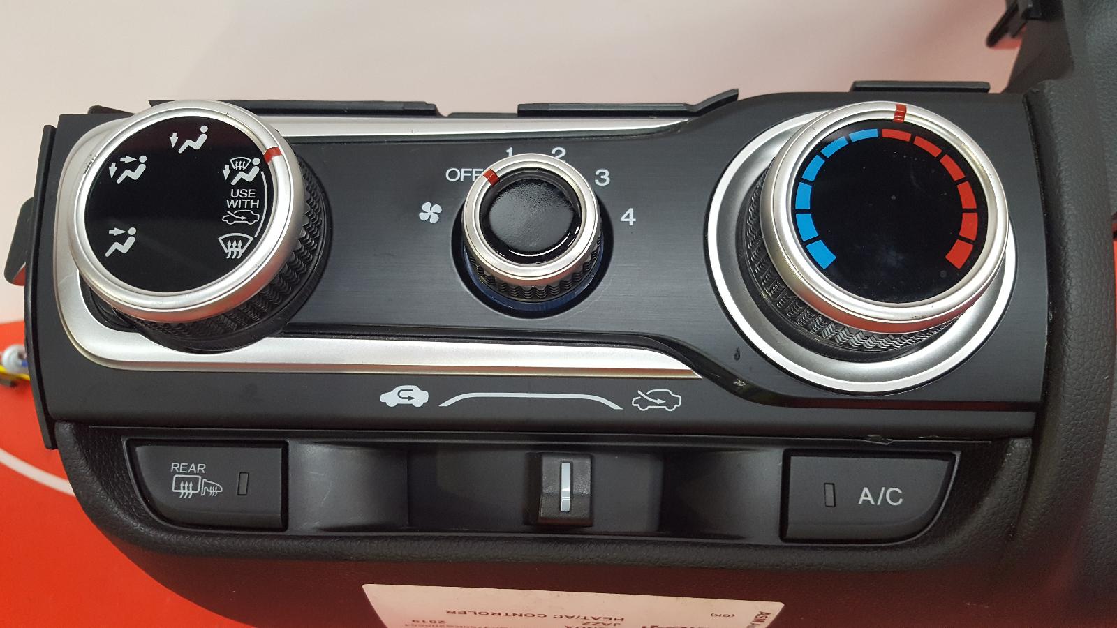 2019 Honda Jazz Heater/AC Controller View Auto part Heater/AC Controller Honda Jazz 2019