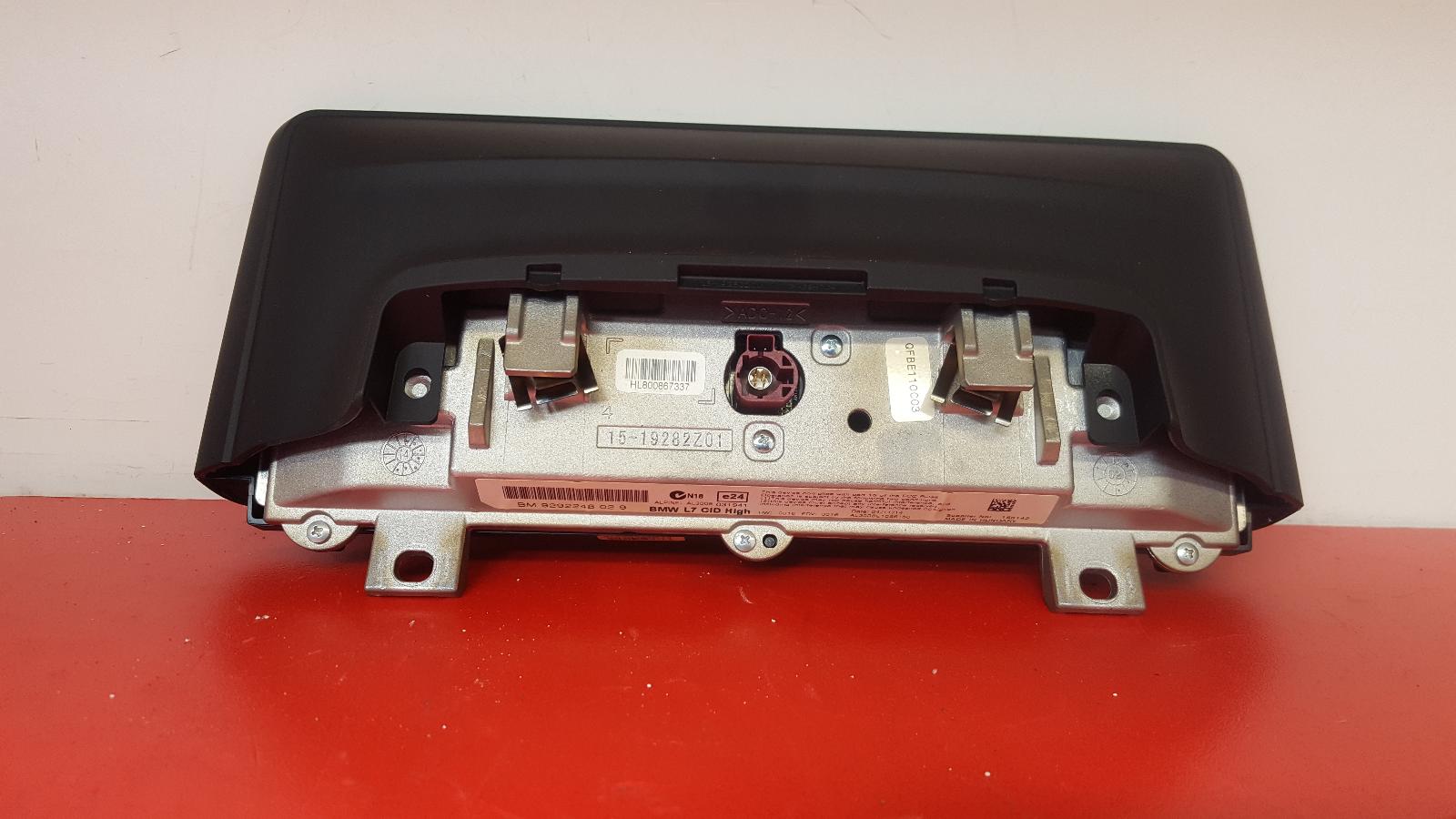 Radio Display 3 Series Bmw 2014