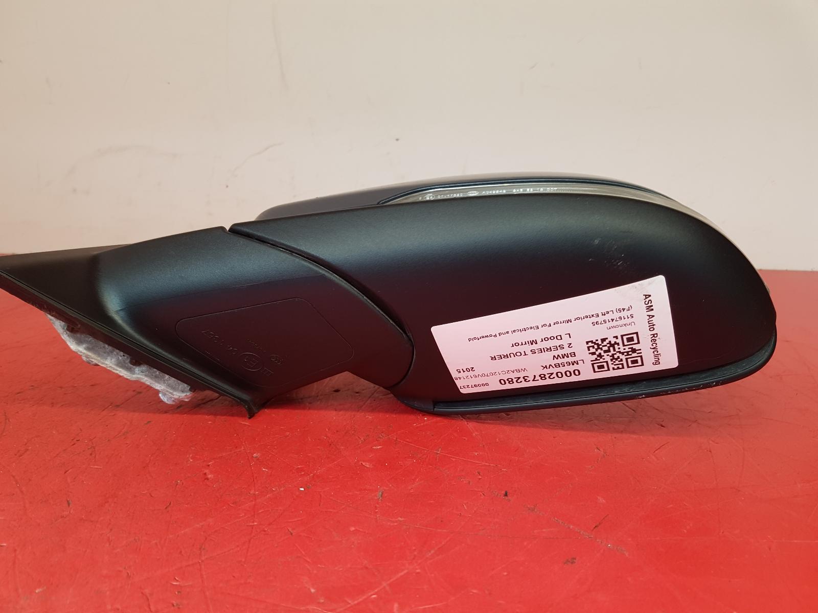 L Door Mirror 2 Series Tourer Bmw 2015