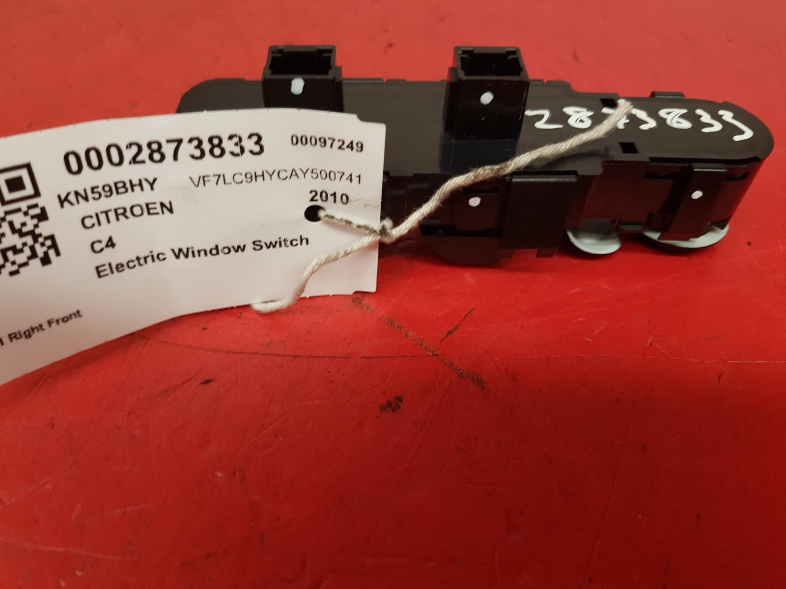 Elect. Window Switch C4 Citroen 2010