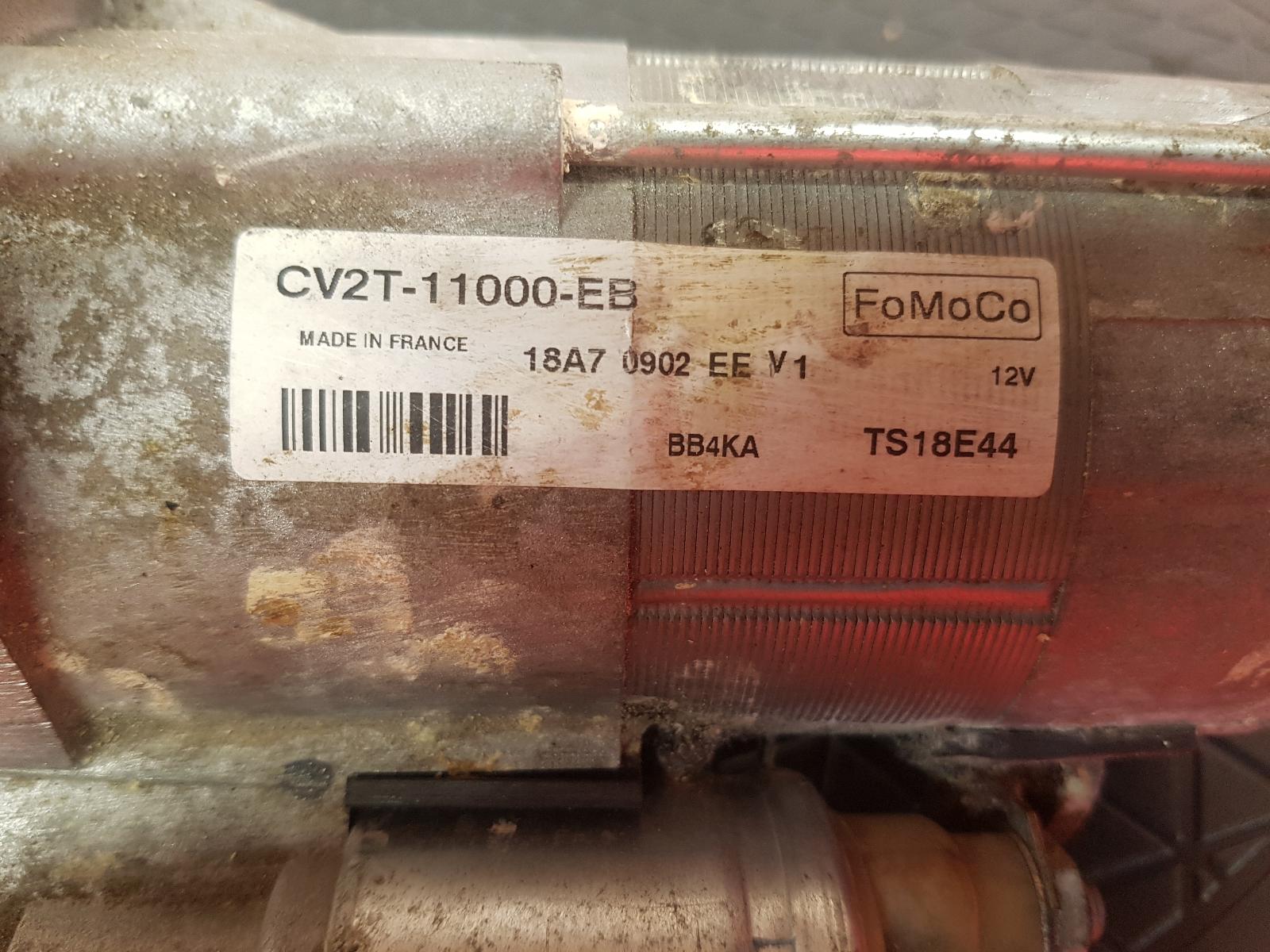 Starter Motor Fiesta Ford 2017
