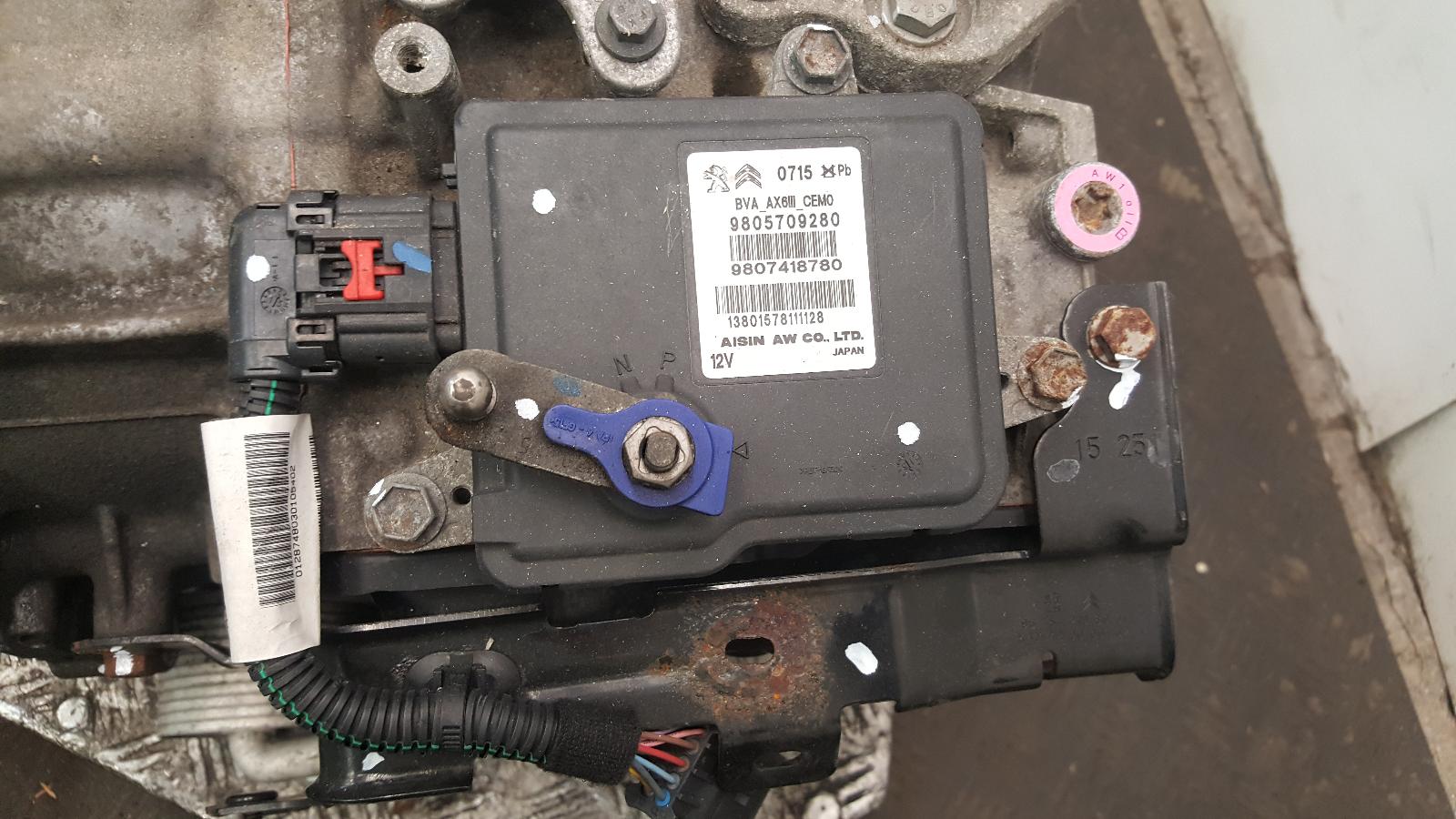 Gearbox 308 Peugeot 2015