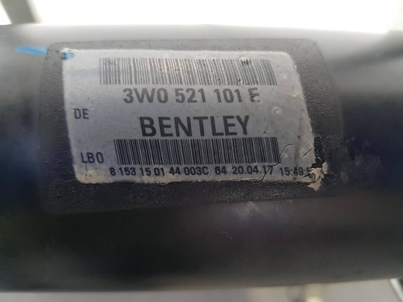 Rear Prop Shaft Flying Spur Bentley 2017