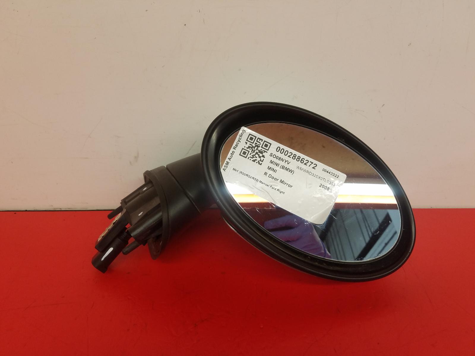 R Door Mirror Mini Mini (bmw) 2008