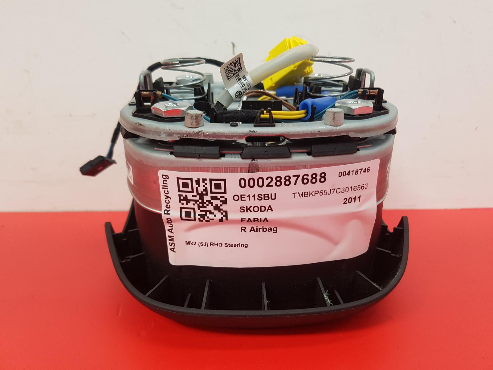 R Air Bag Fabia Skoda 2011