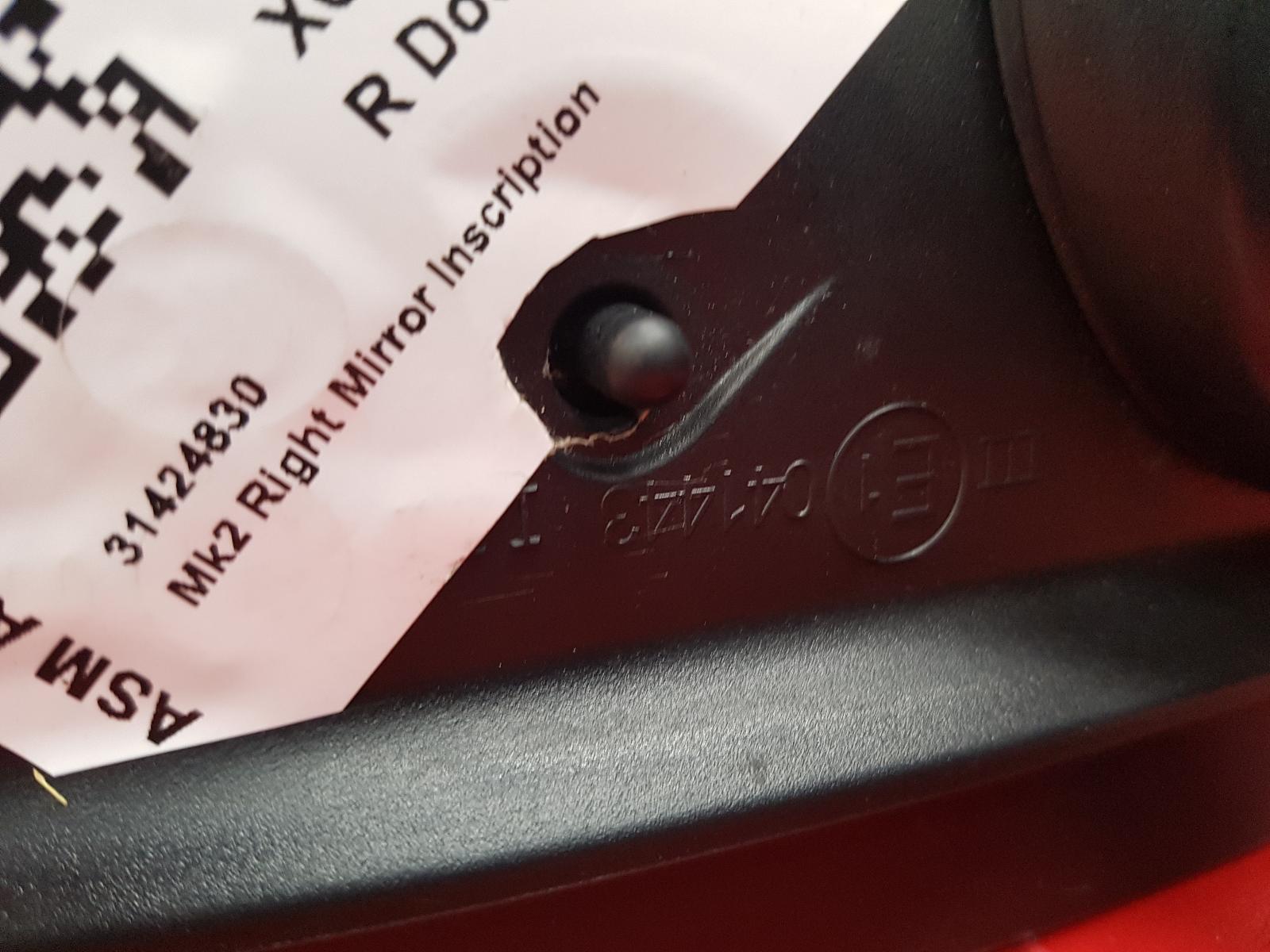 R Door Mirror Xc60 Volvo 2021