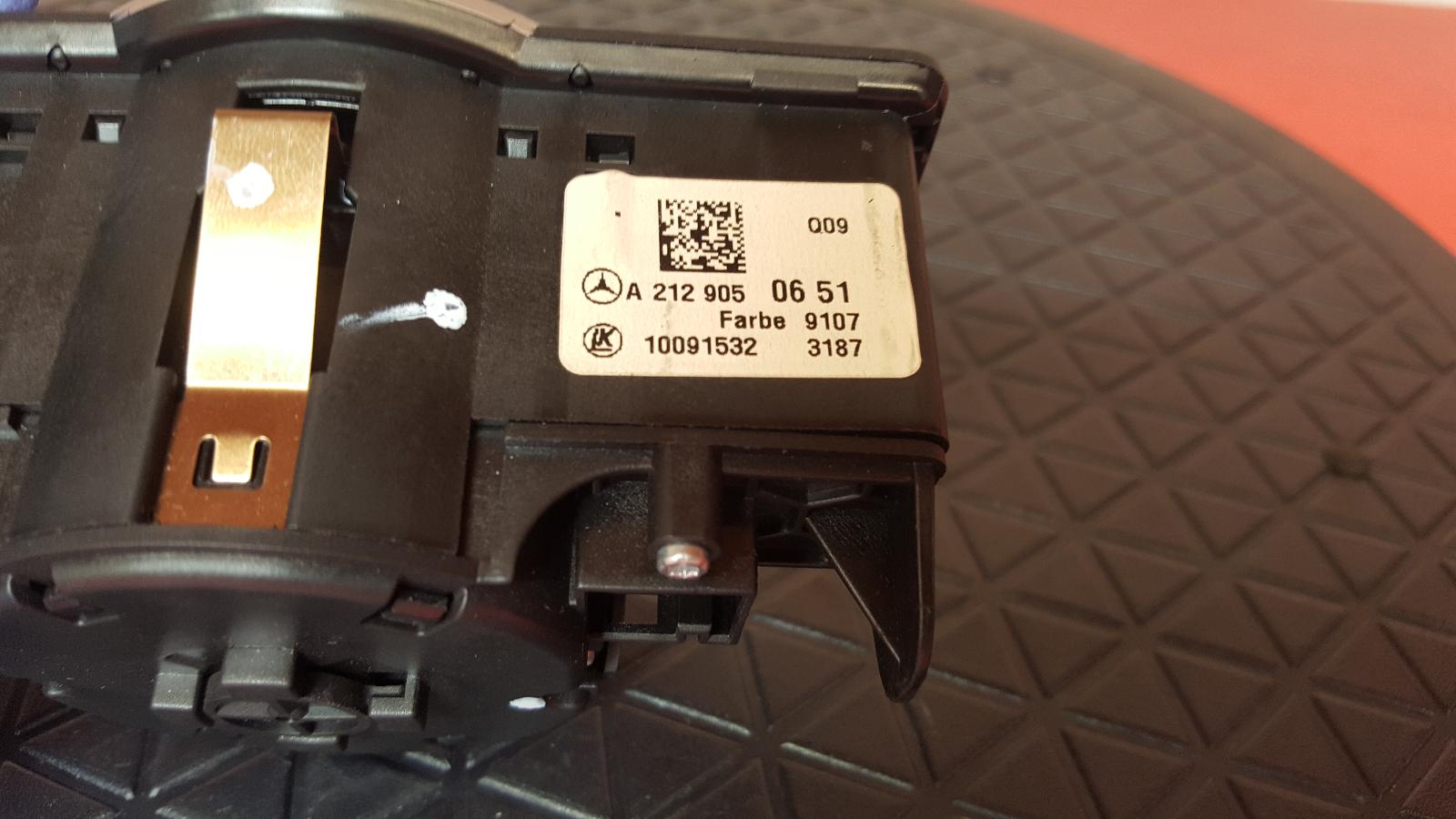 Headlight Switch A Class Mercedes 2017