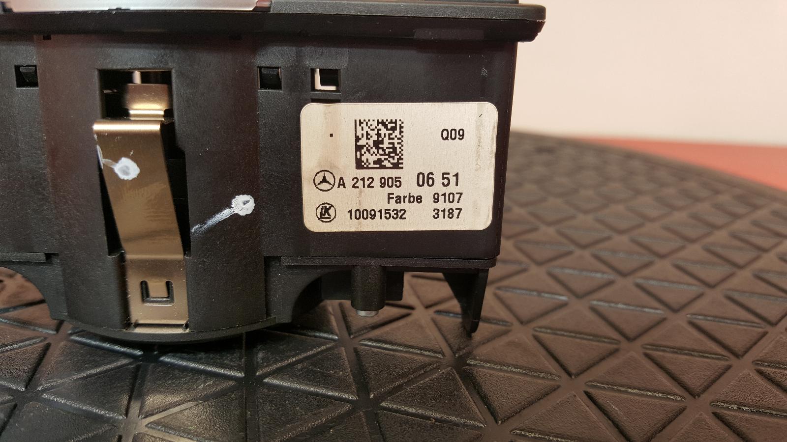 Headlight Switch A Class Mercedes 2017