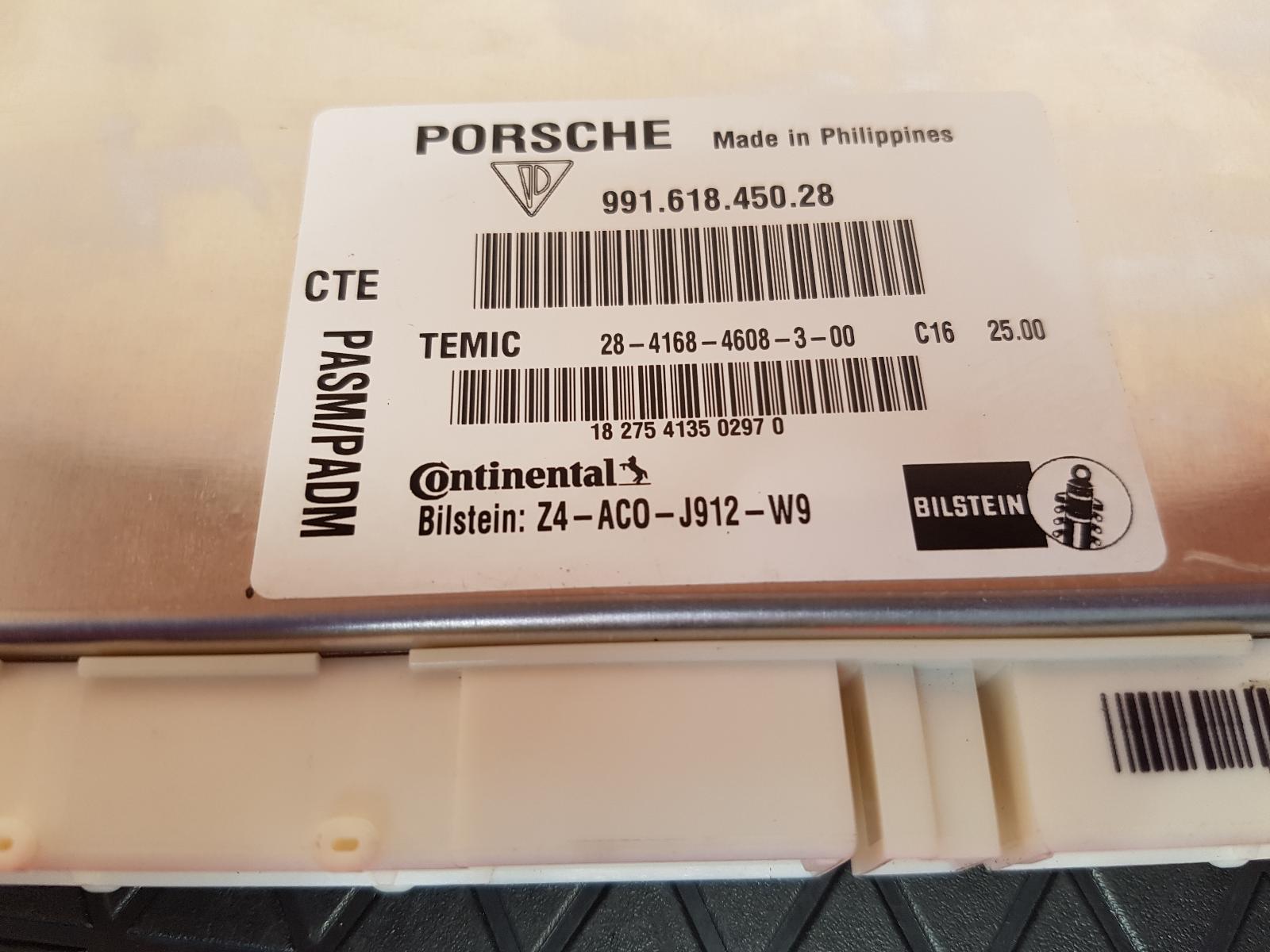 View Auto part ECU Porsche 911 2018