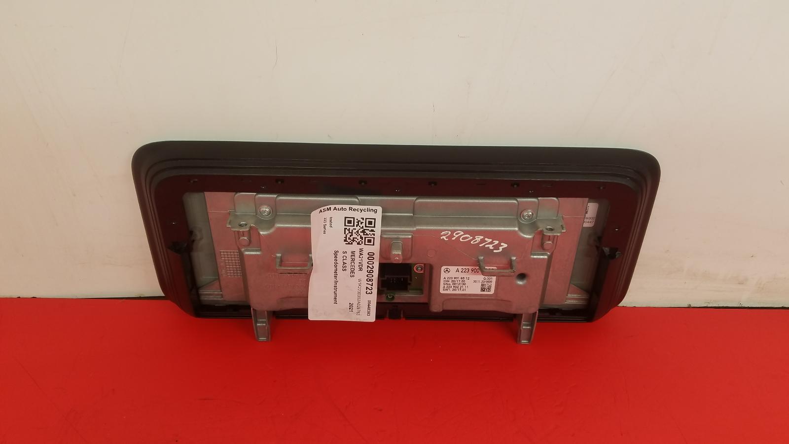 Speedometer S Class Mercedes 2021 