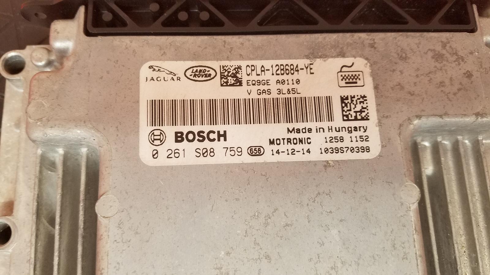 ECU F Type Jaguar 2015 