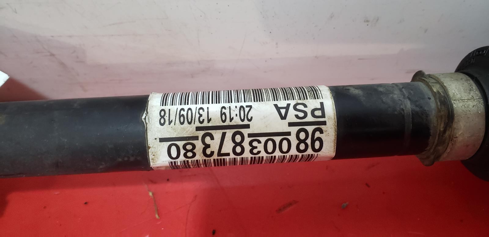 Left Driveshaft 2008 Peugeot 2018 