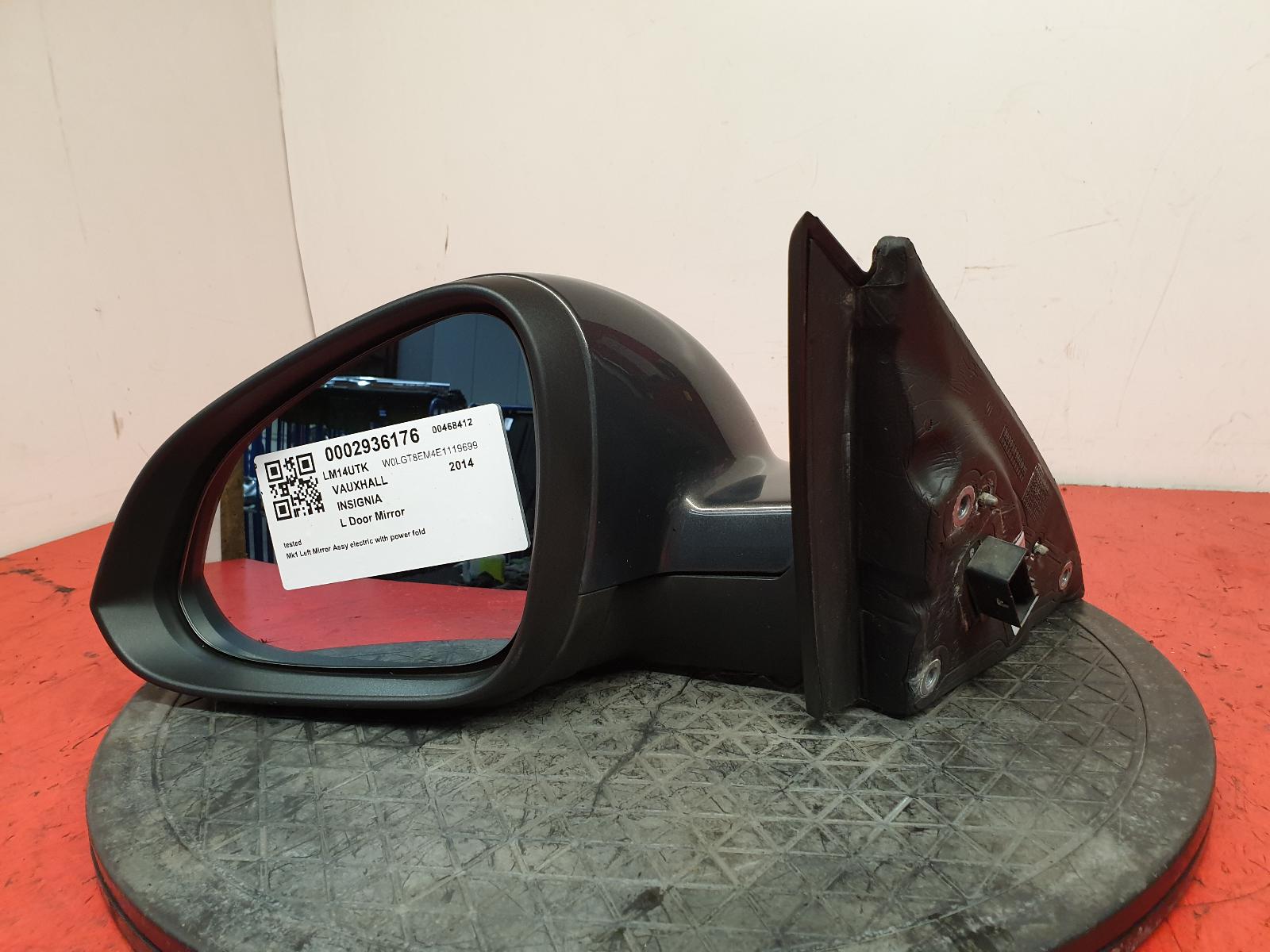 L Door Mirror Insignia Vauxhall 2014 