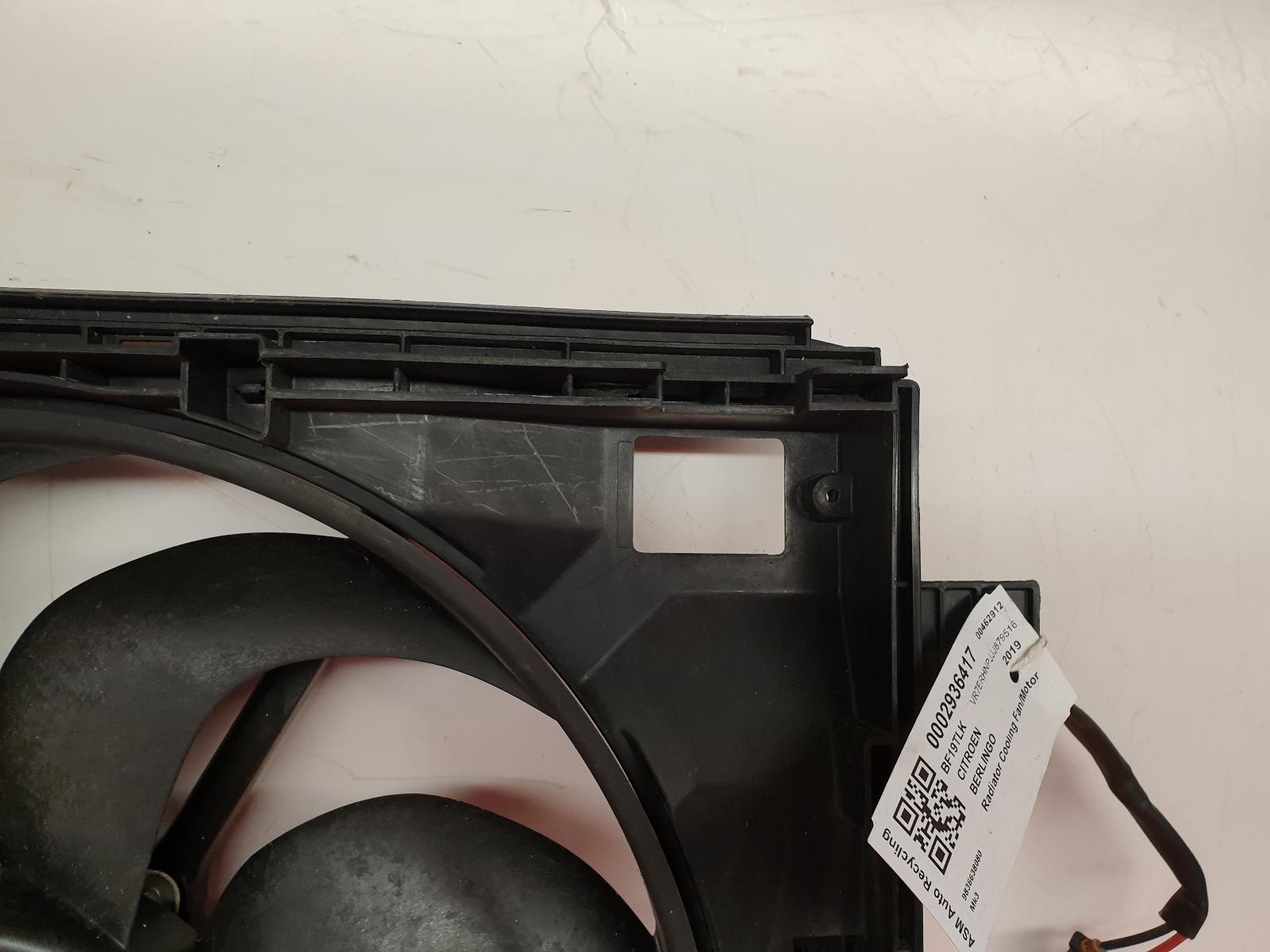 Engine Cooling Motor Berlingo Citroen 2019