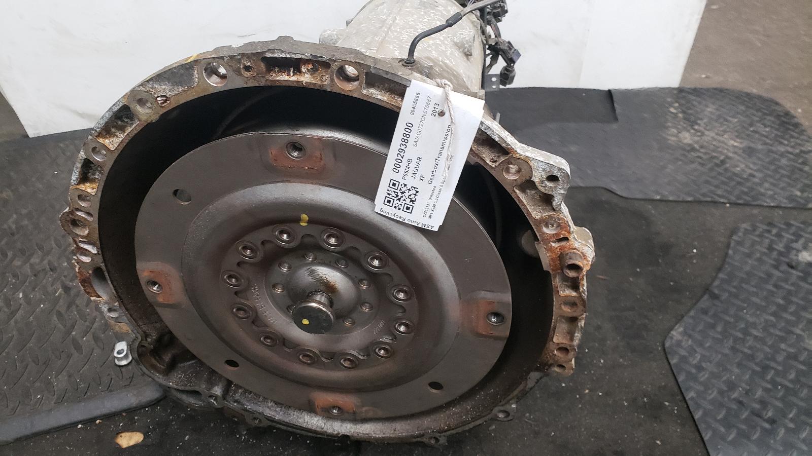 Gearbox Xf Jaguar 2013