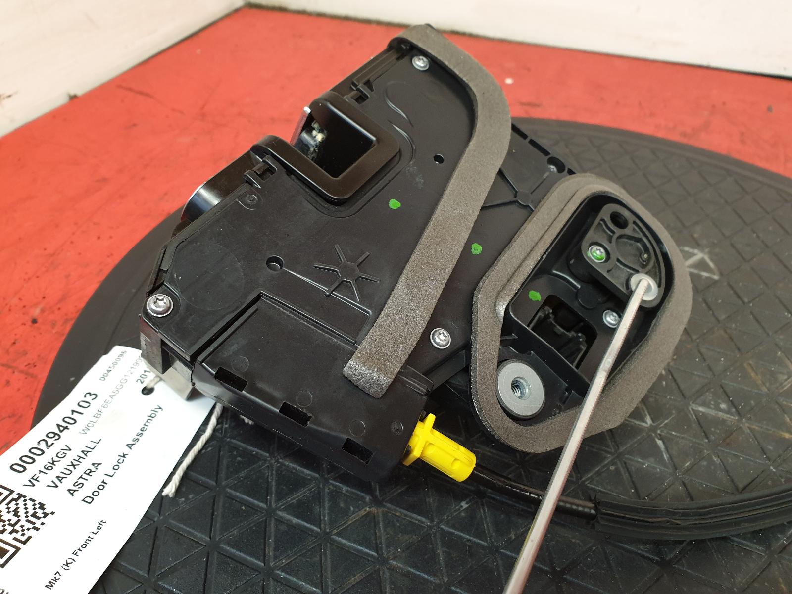 Door Lock Assembly Astra Vauxhall 2016