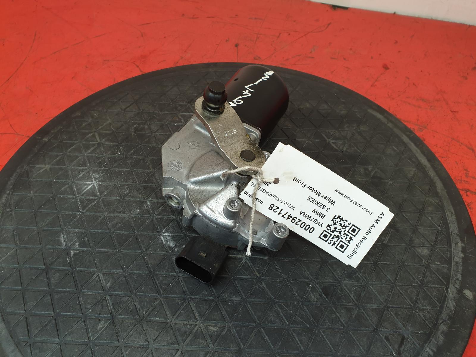 Wiper Motor Front 3 Series Bmw 2007