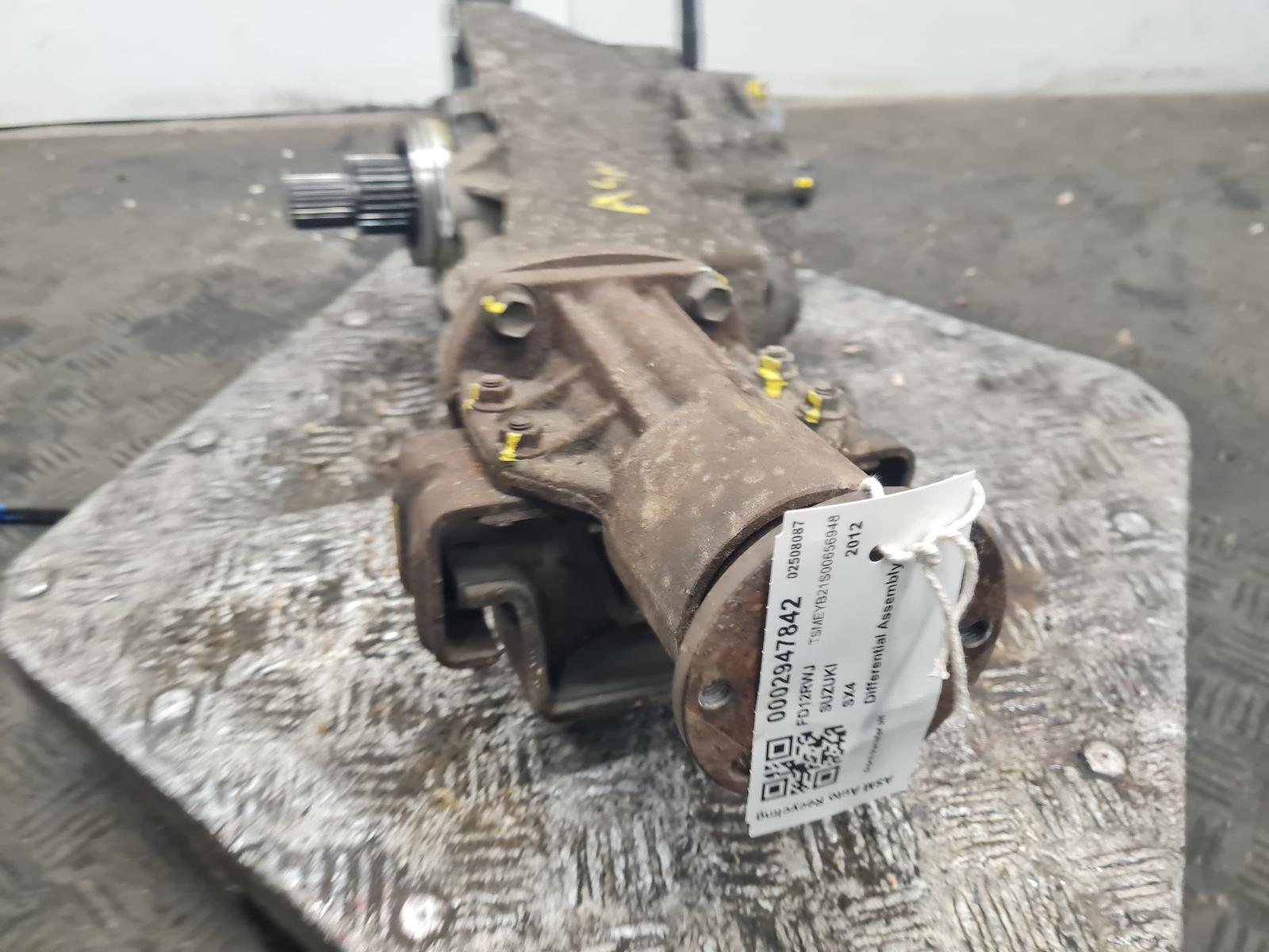 Differential Assembly Sx4 Suzuki 2012