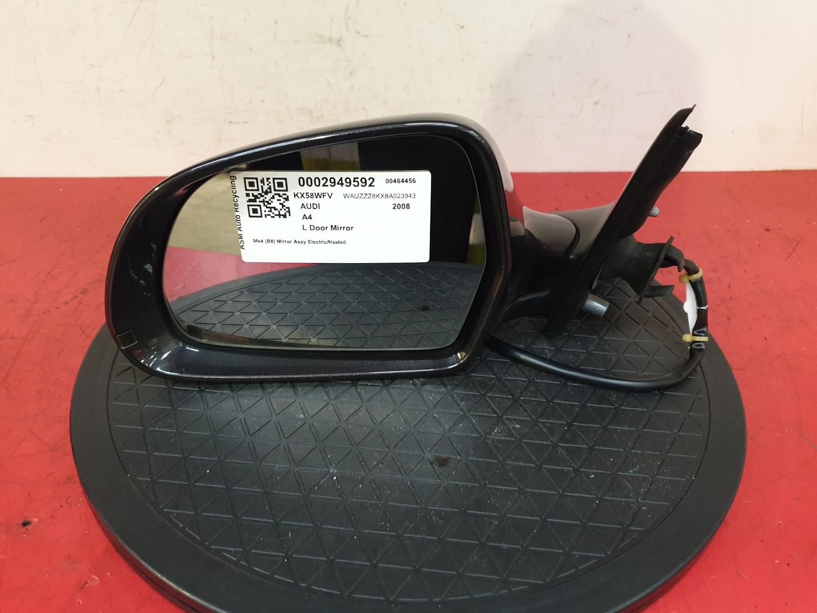 L Door Mirror A4 Audi 2008