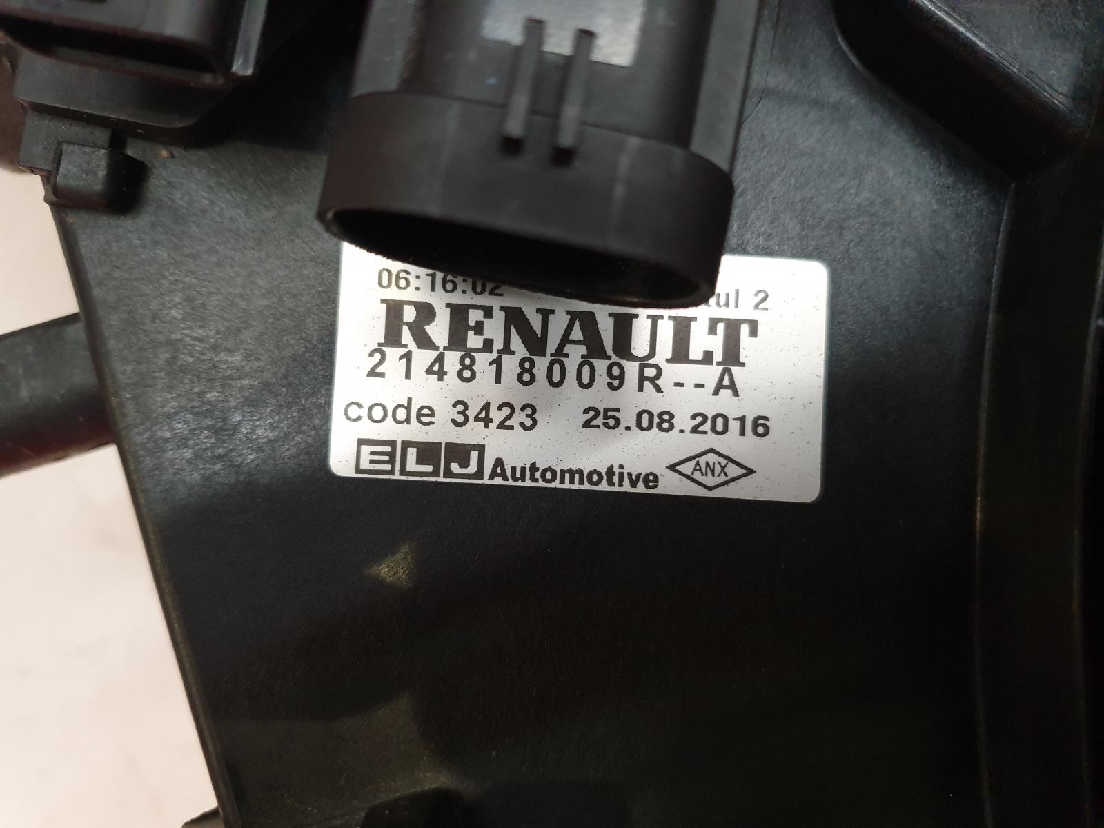 Engine Cooling Motor Captur Renault 2016