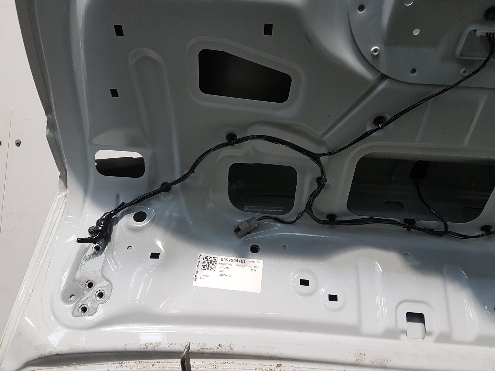 Bootlid/Tailgate S60 Volvo 2014 