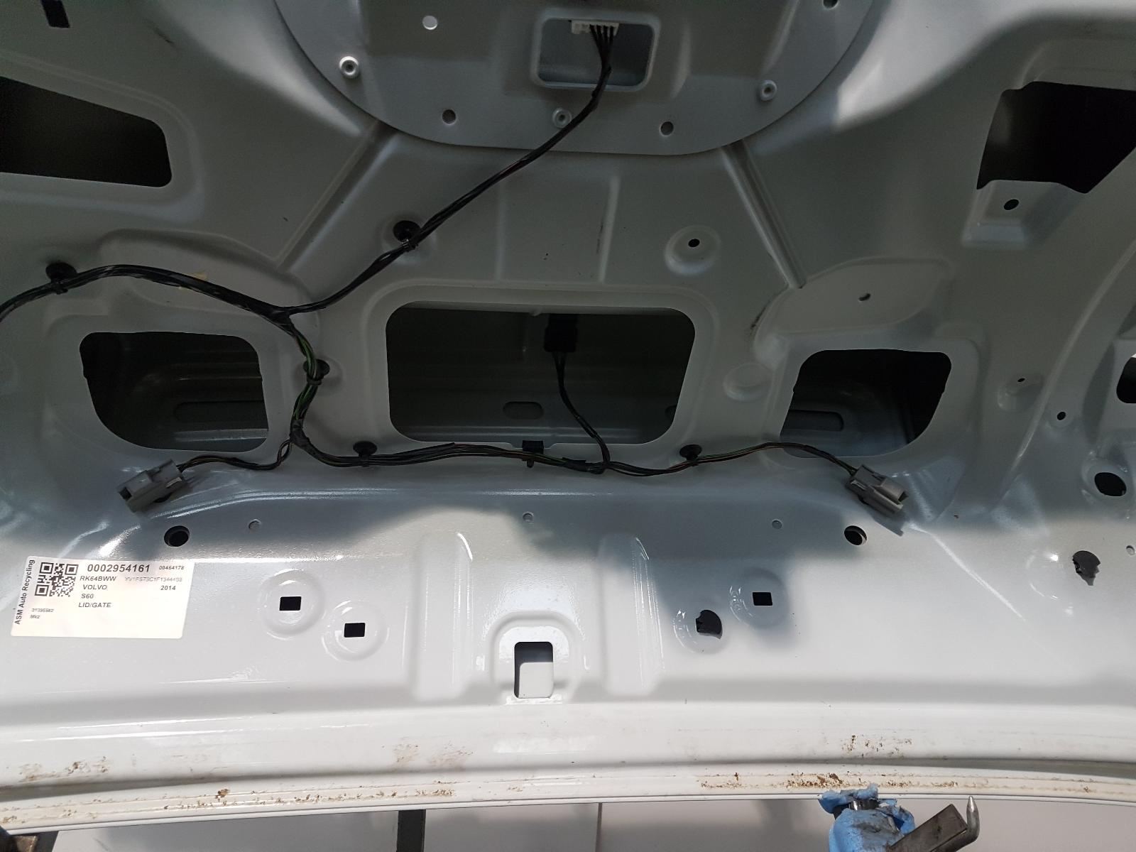 Bootlid/Tailgate S60 Volvo 2014