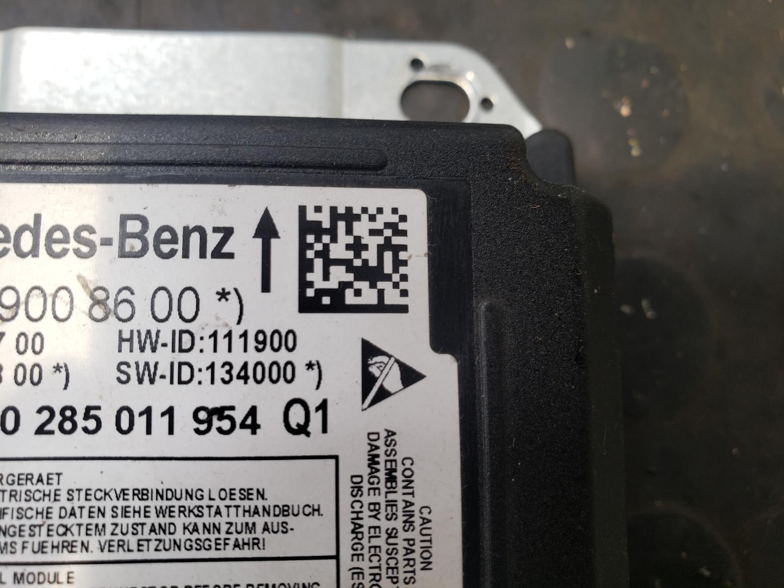 Airbag Kit A Class Mercedes 2015 