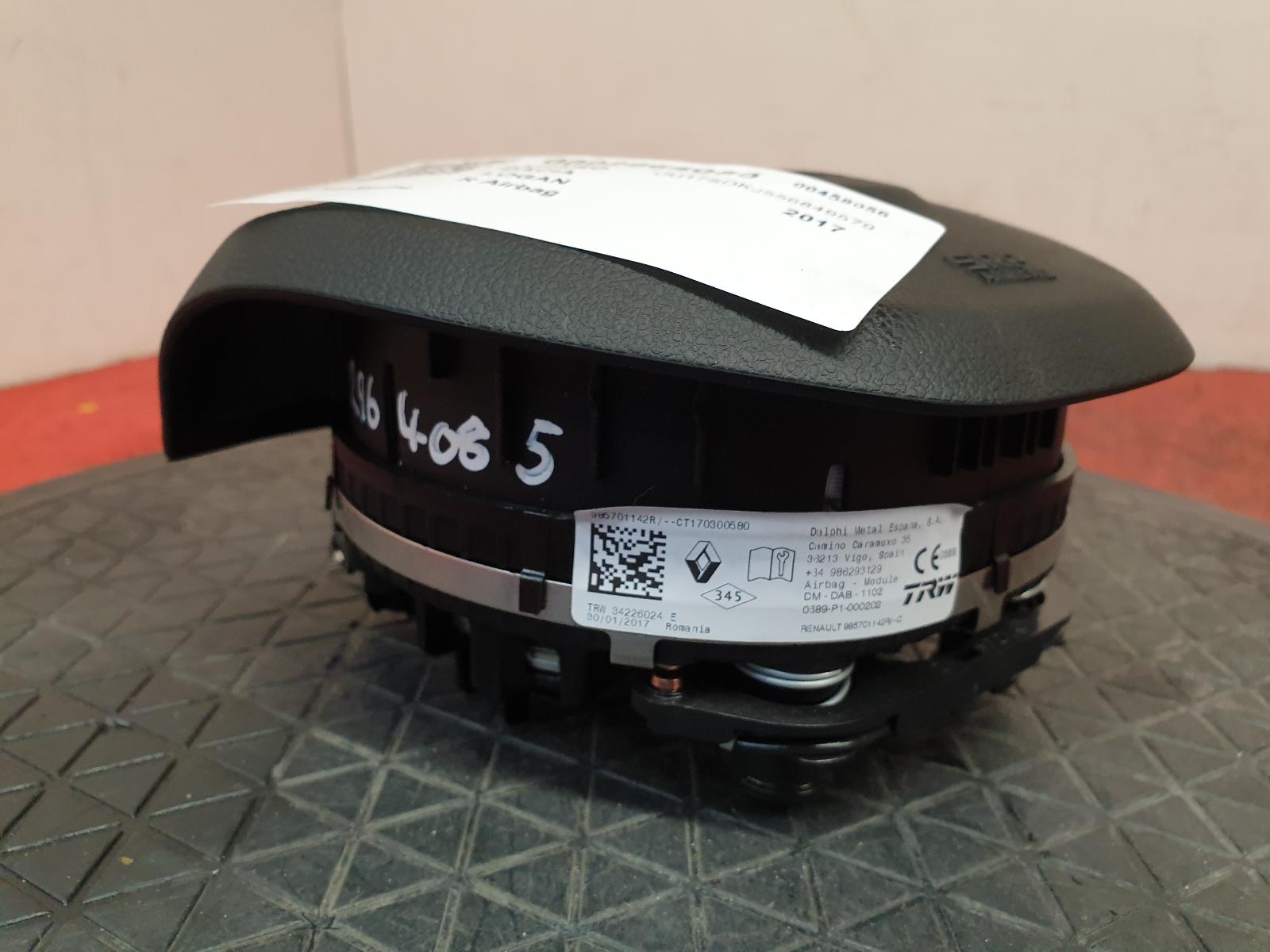 R Air Bag Logan Dacia 2017 