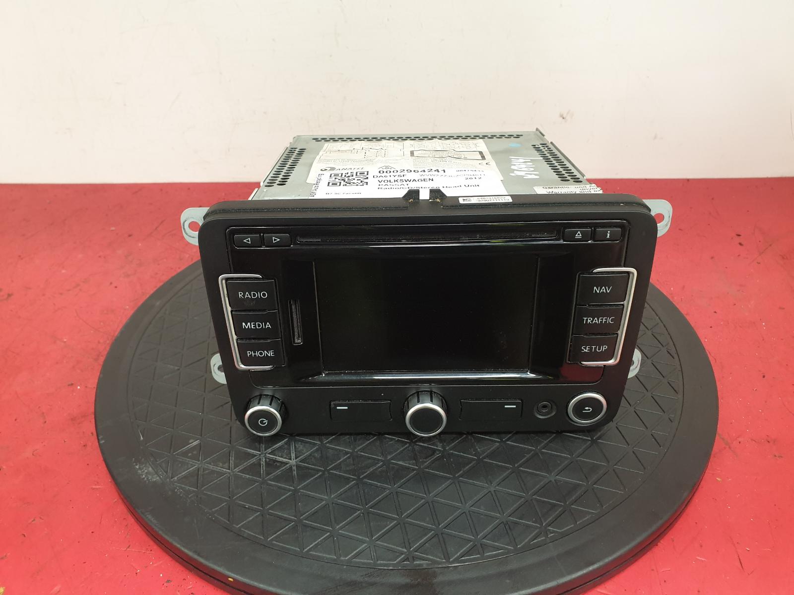 View Auto part A/V Equipment Volkswagen Passat 2012
