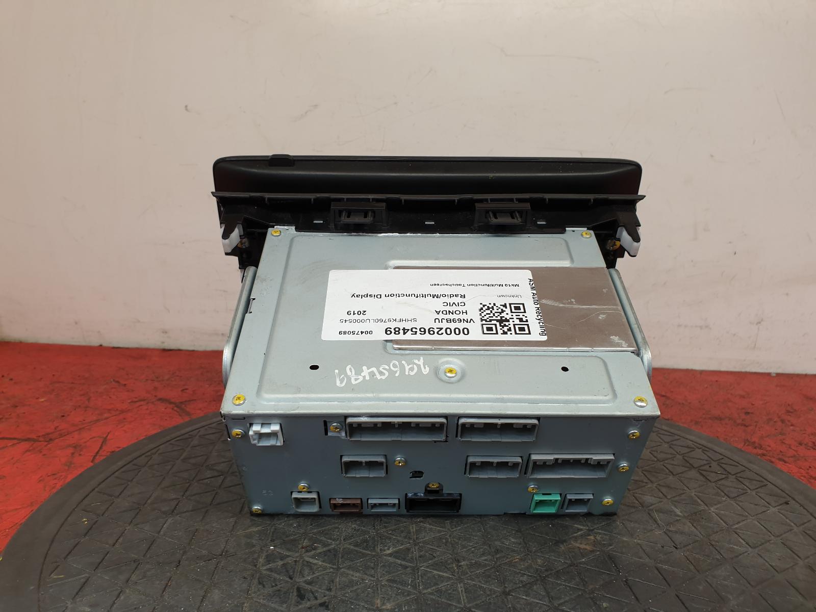 Radio Display Civic Honda 2019