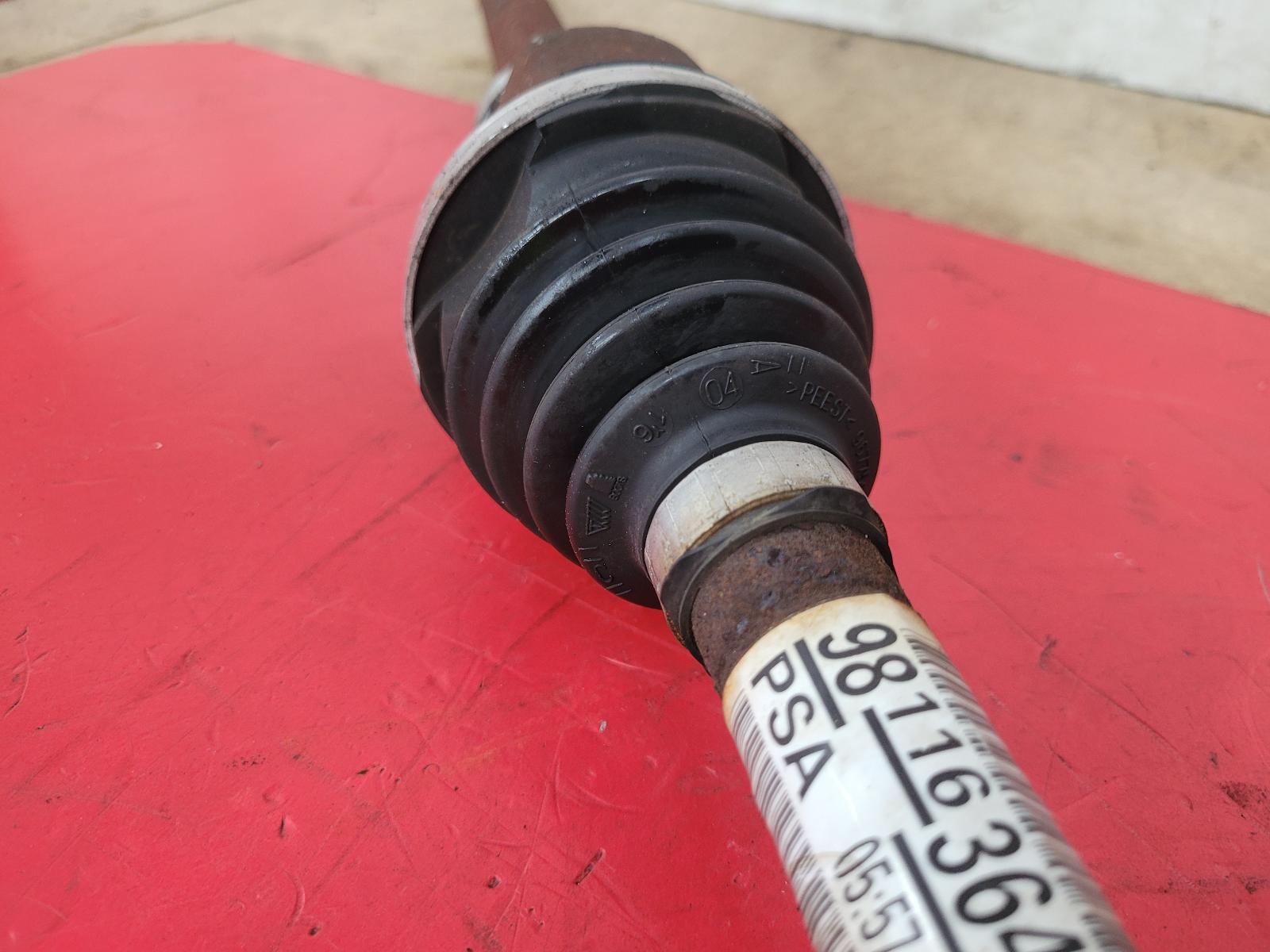 Right Driveshaft C4 Citroen 2017