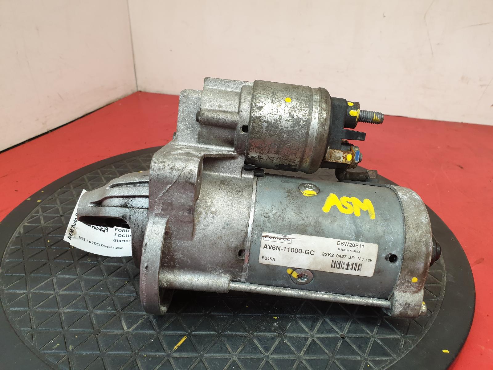 Starter Motor Focus Ford 2013
