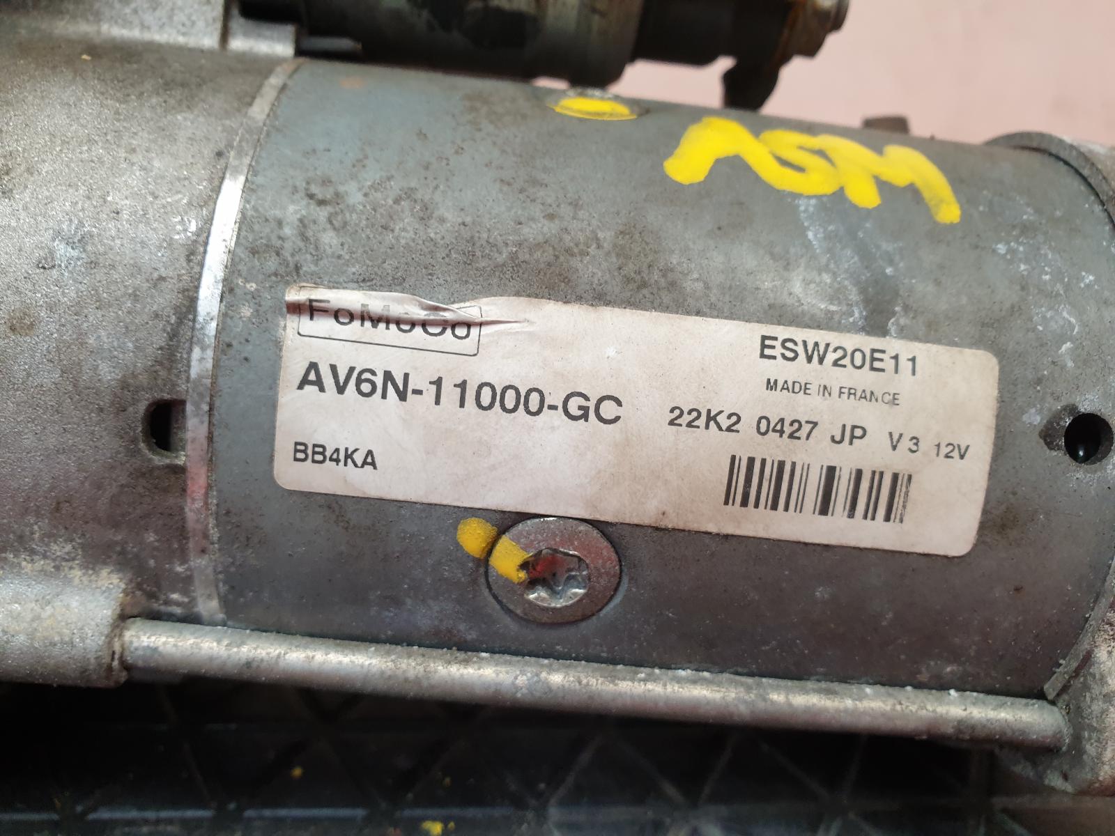 Starter Motor Focus Ford 2013