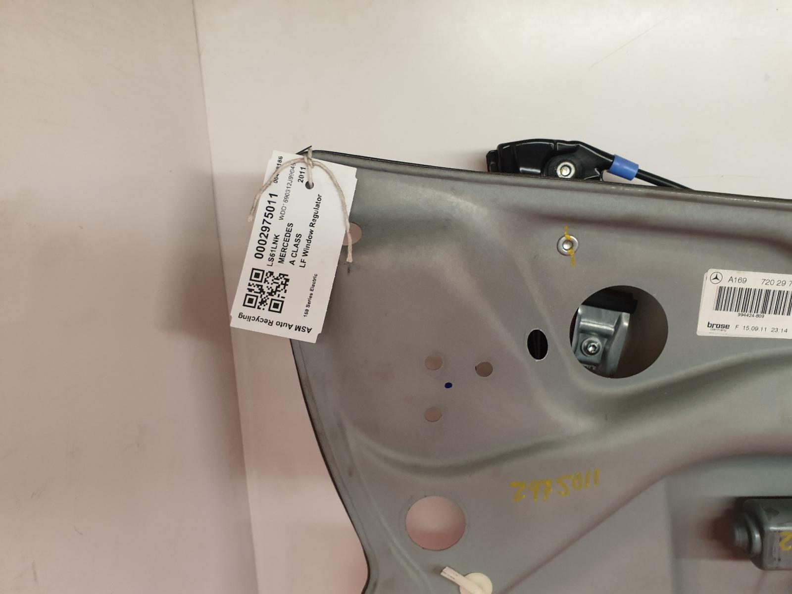 LF Window Regulator A Class Mercedes 2011 