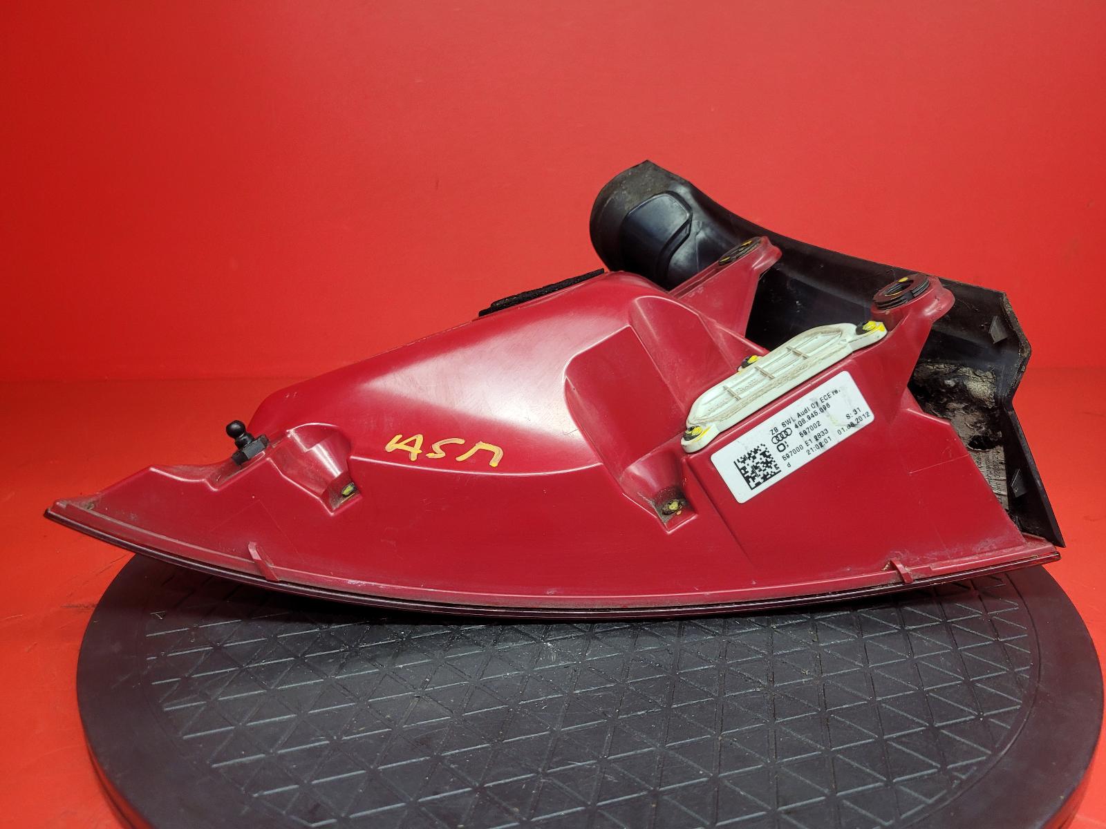 R Taillight A7 Audi 2013 