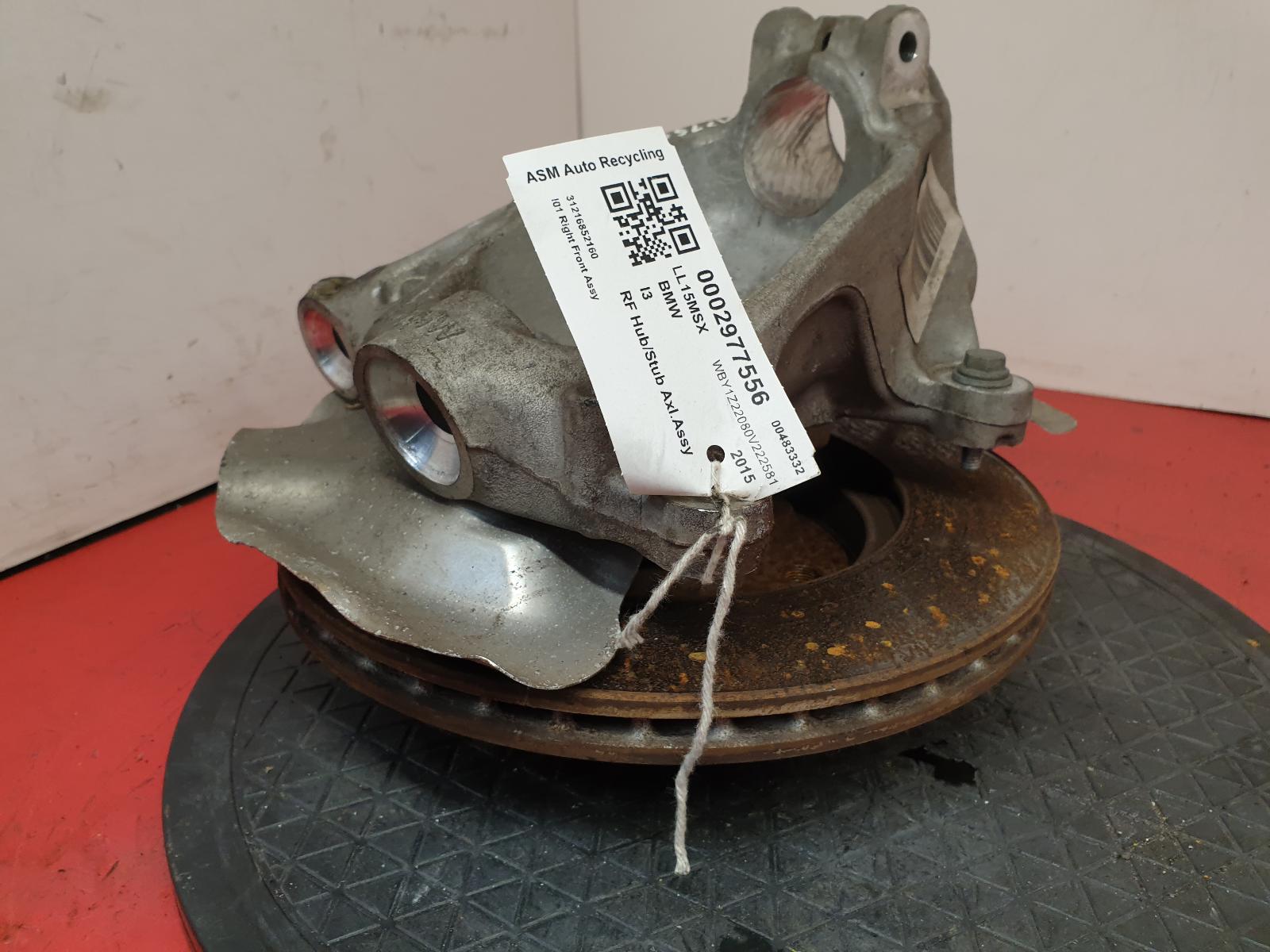 View Auto part RF Hub/Stub Axle Assembly Bmw I3 2015