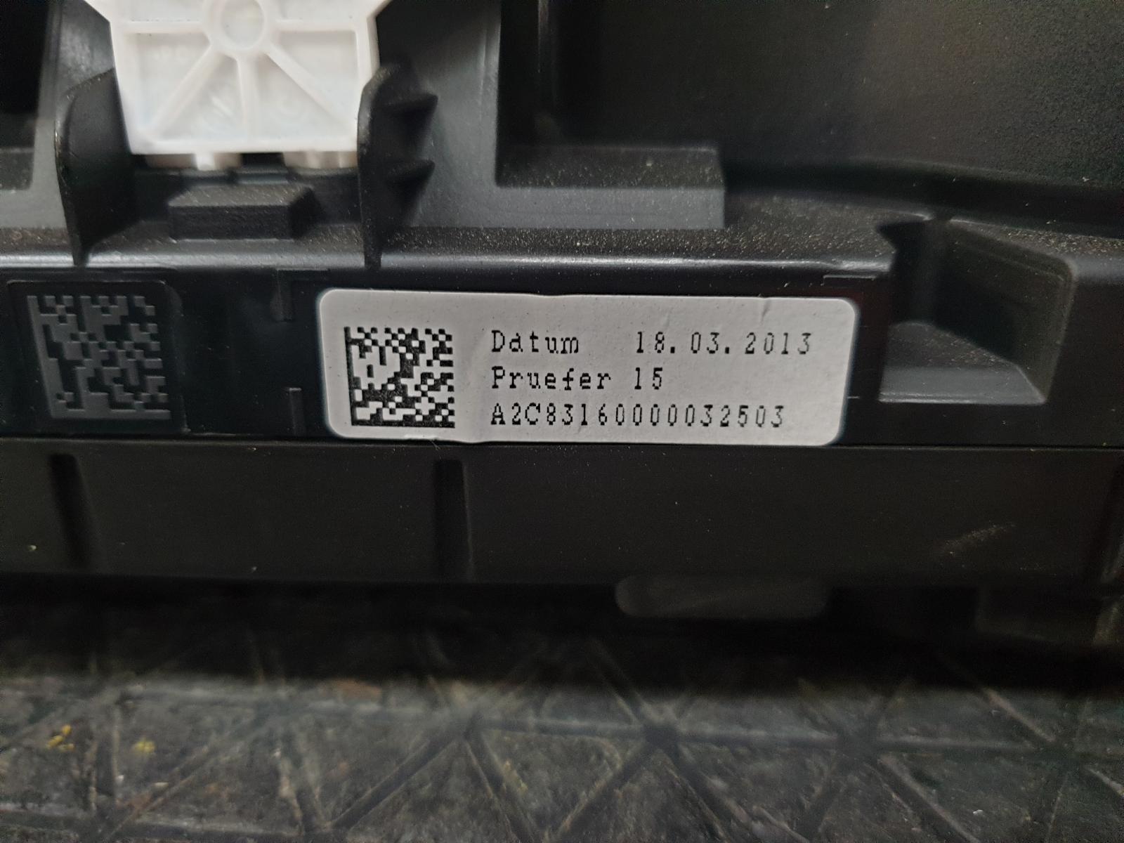 Speedometer A3 Audi 2013 