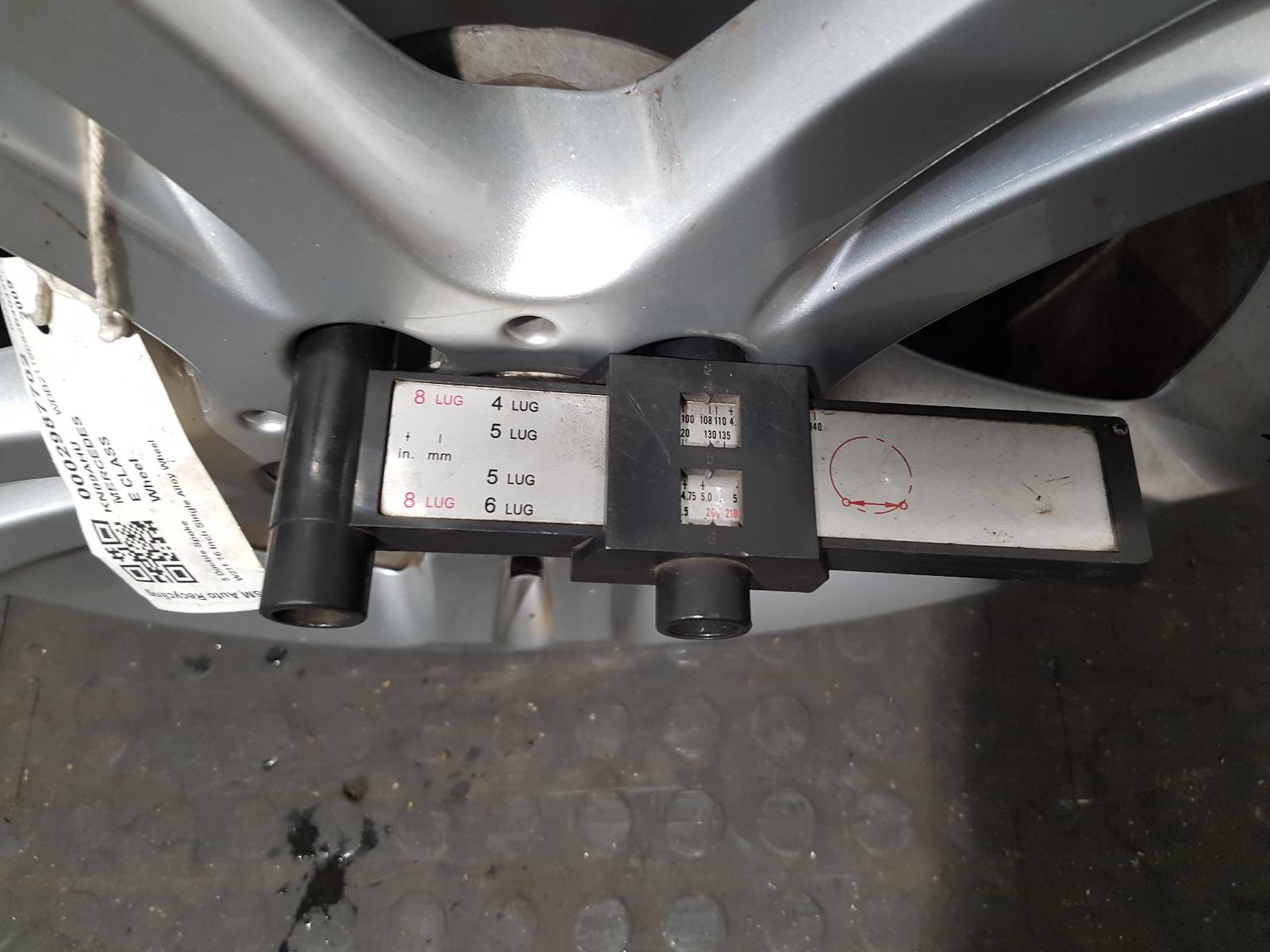 Wheel E Class Mercedes 2009